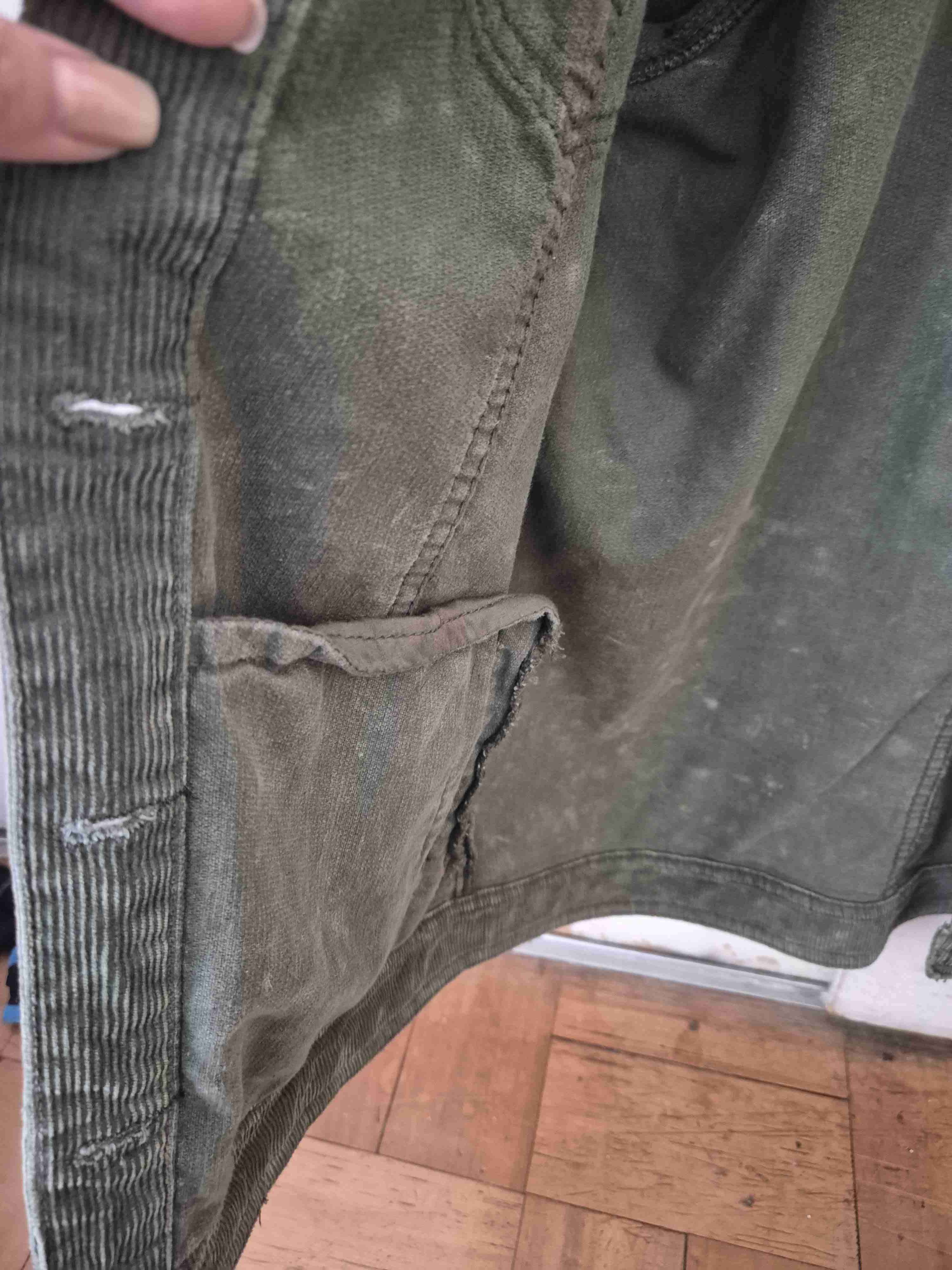 Chaqueta de pana verde - miniatura 3