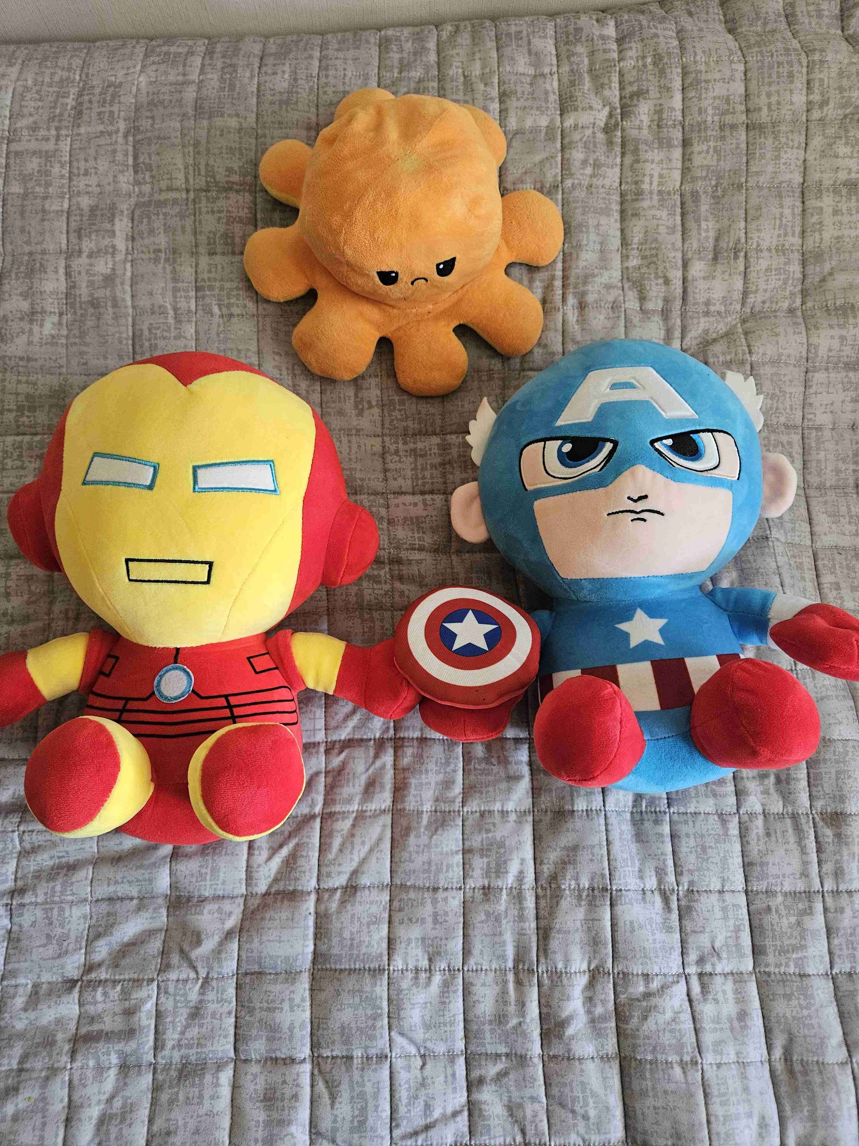 Set de peluches Capitán y Ironman - miniatura 1