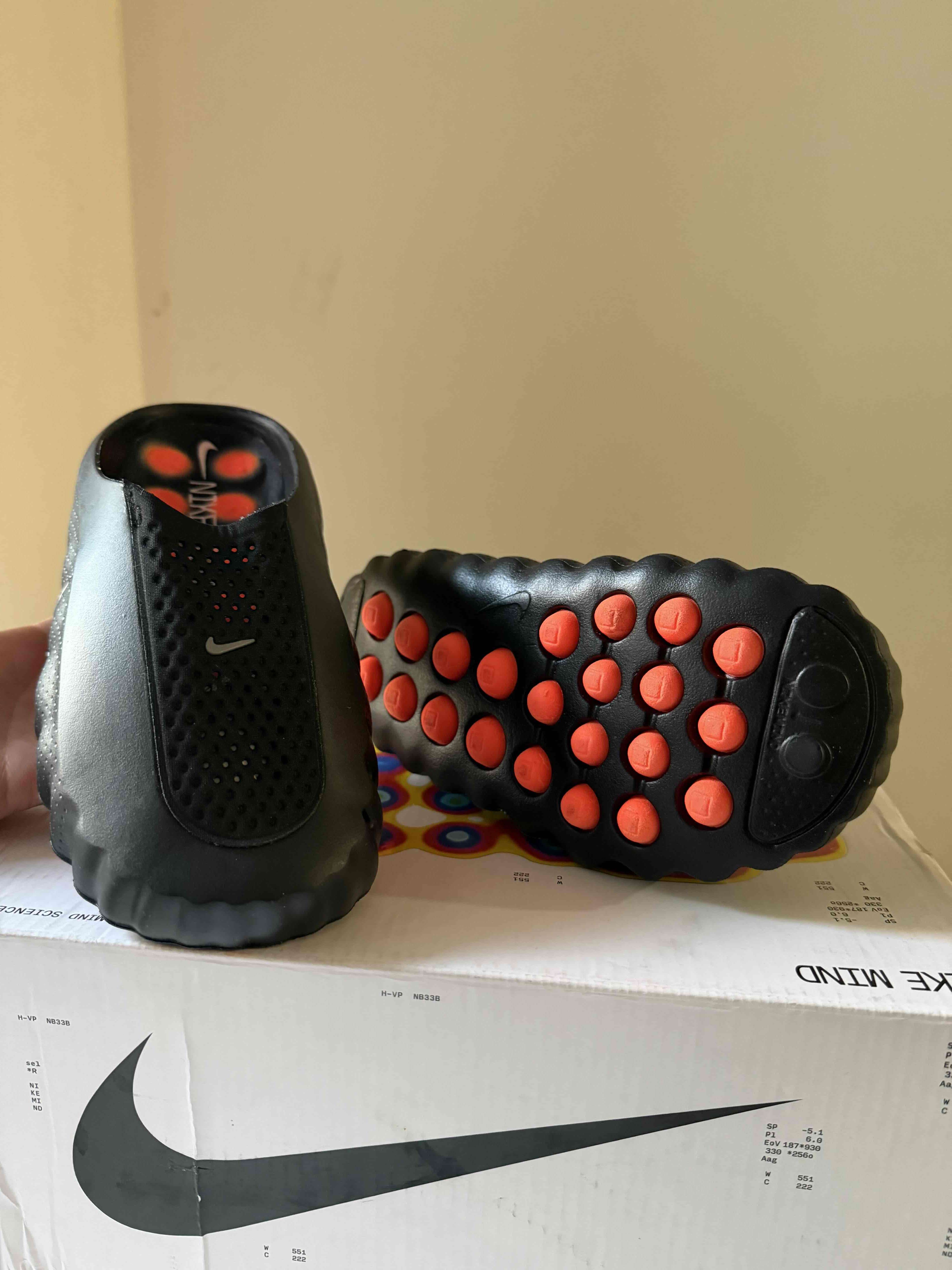 Zapatillas de descanso negras Nike - miniatura 2