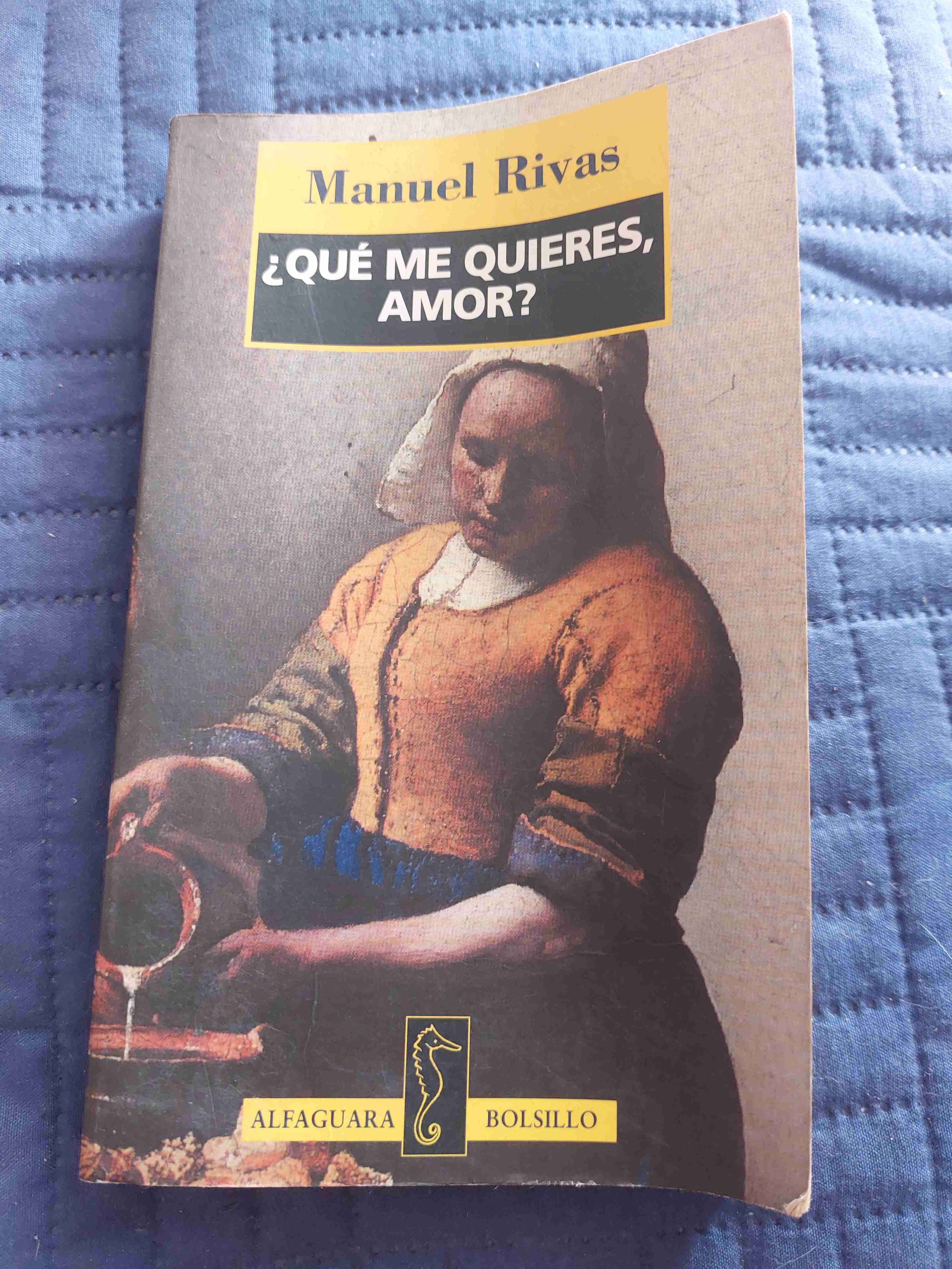 Libro ¿Qué me quieres, amor?
