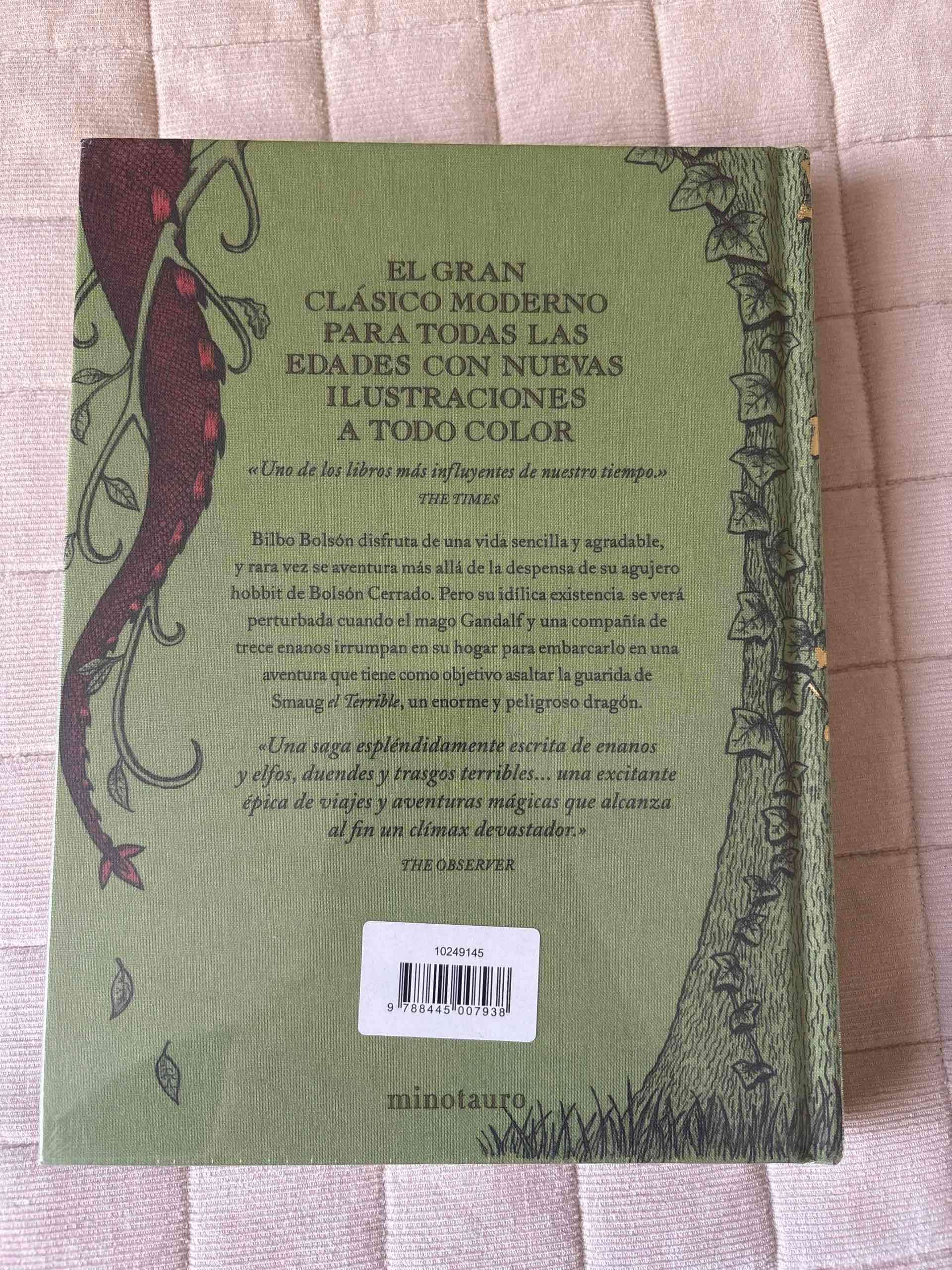 El Hobbit Versión ilustrada J.R.R Tolkien - miniatura 2