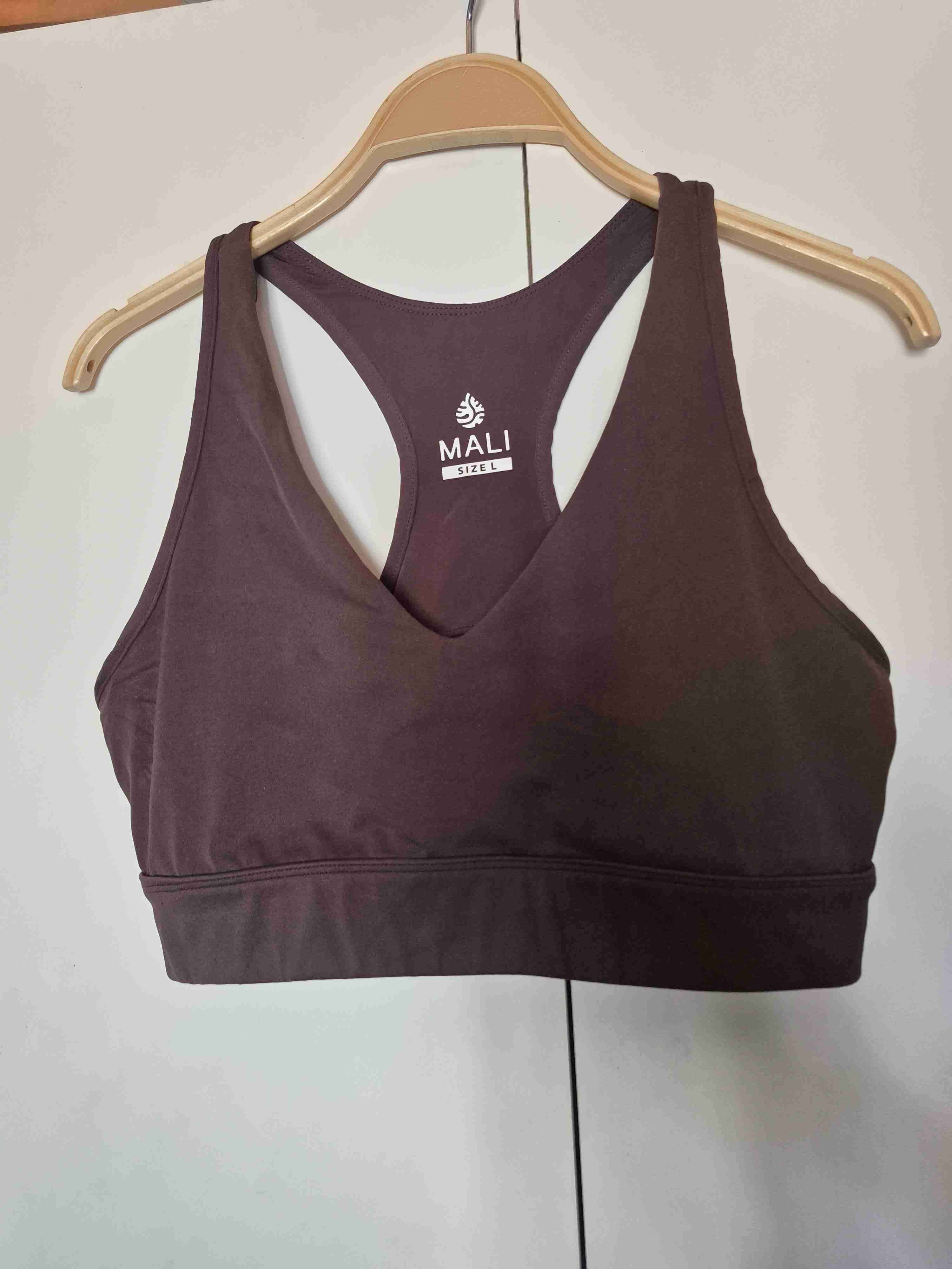 Top deportivo marrón Mali - miniatura 1
