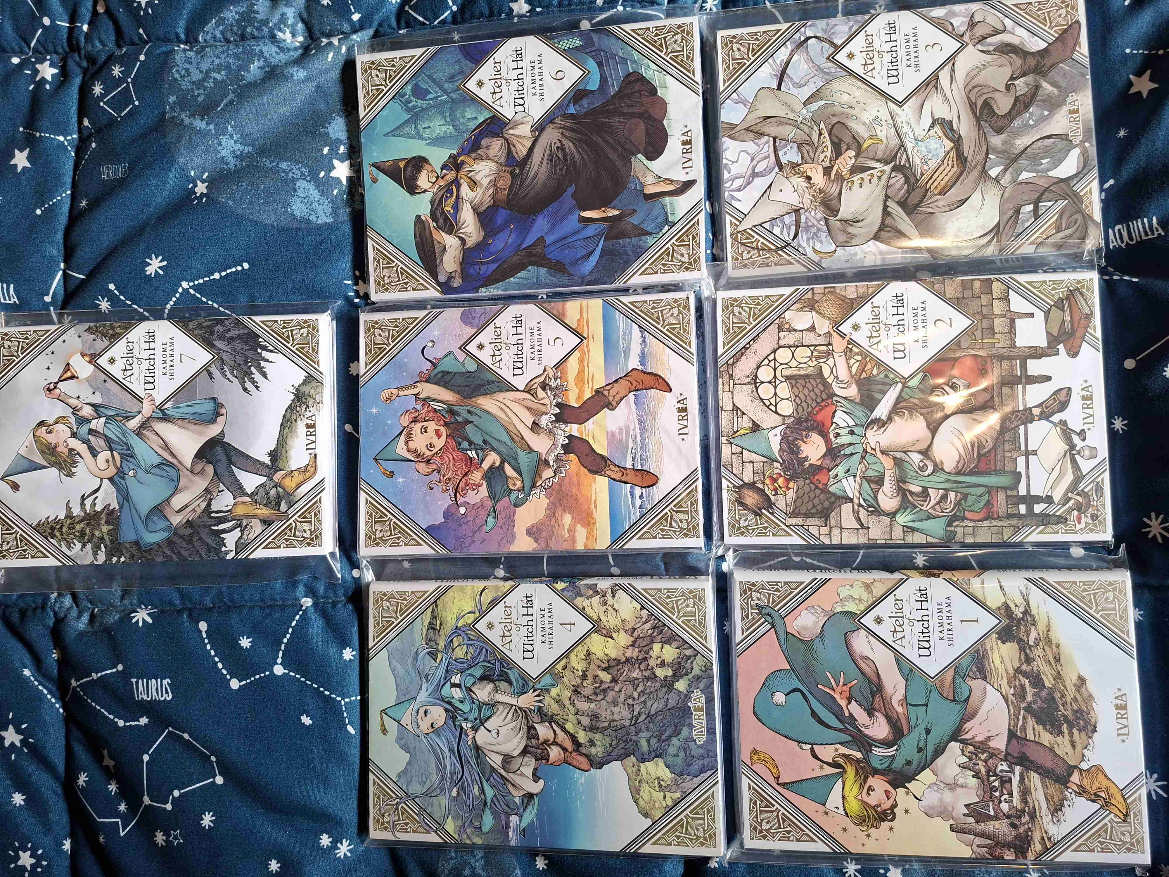 Colección mangas Atelier of Witch Hat