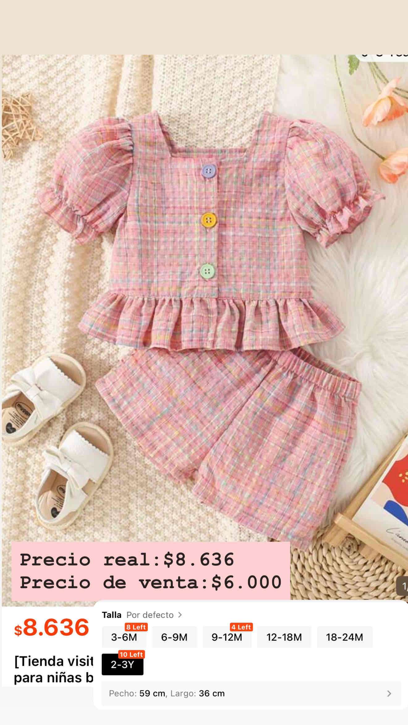 Ropa de niña 1 año - miniatura 1