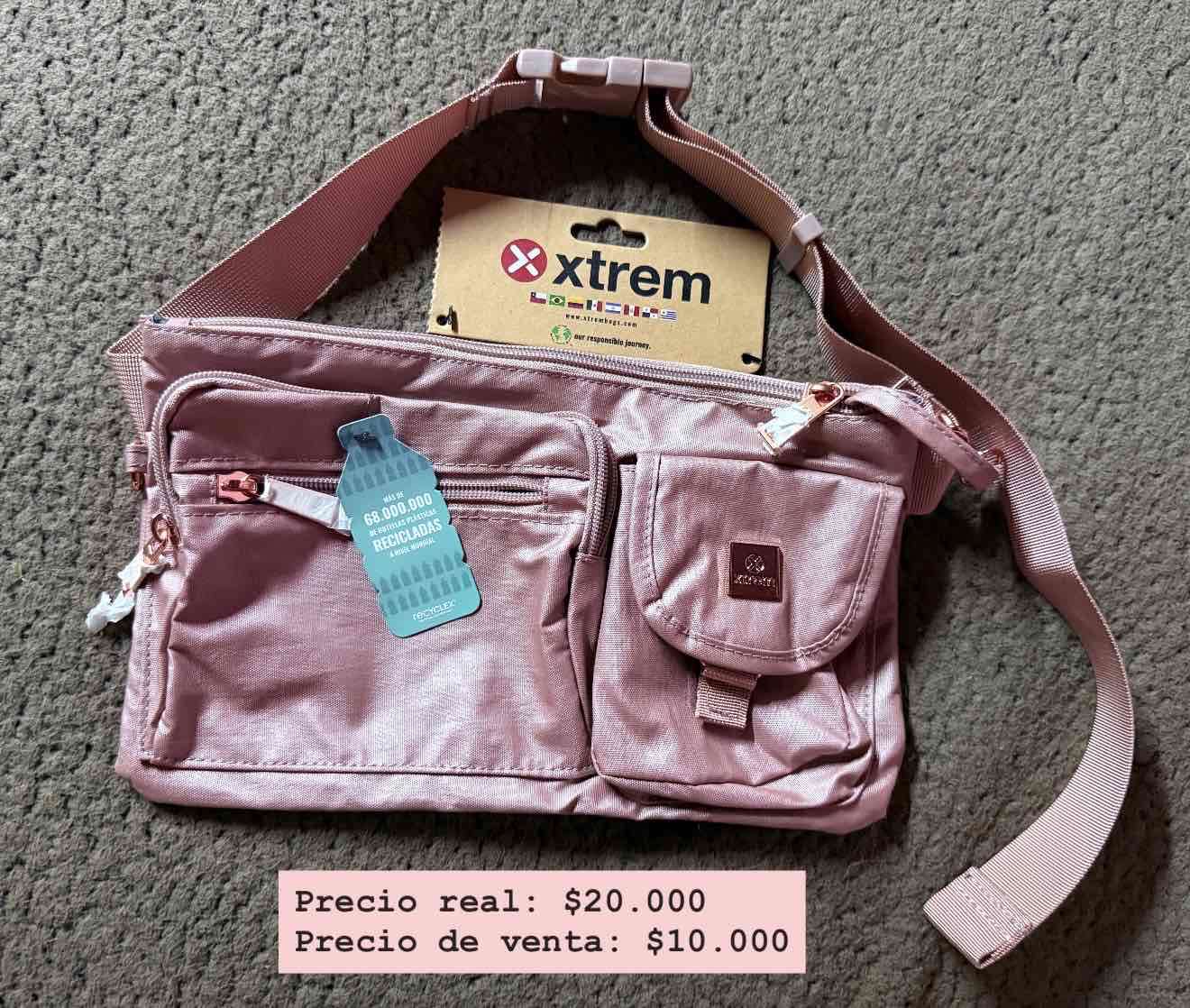 Riñonera rosada Xtrem - miniatura 1