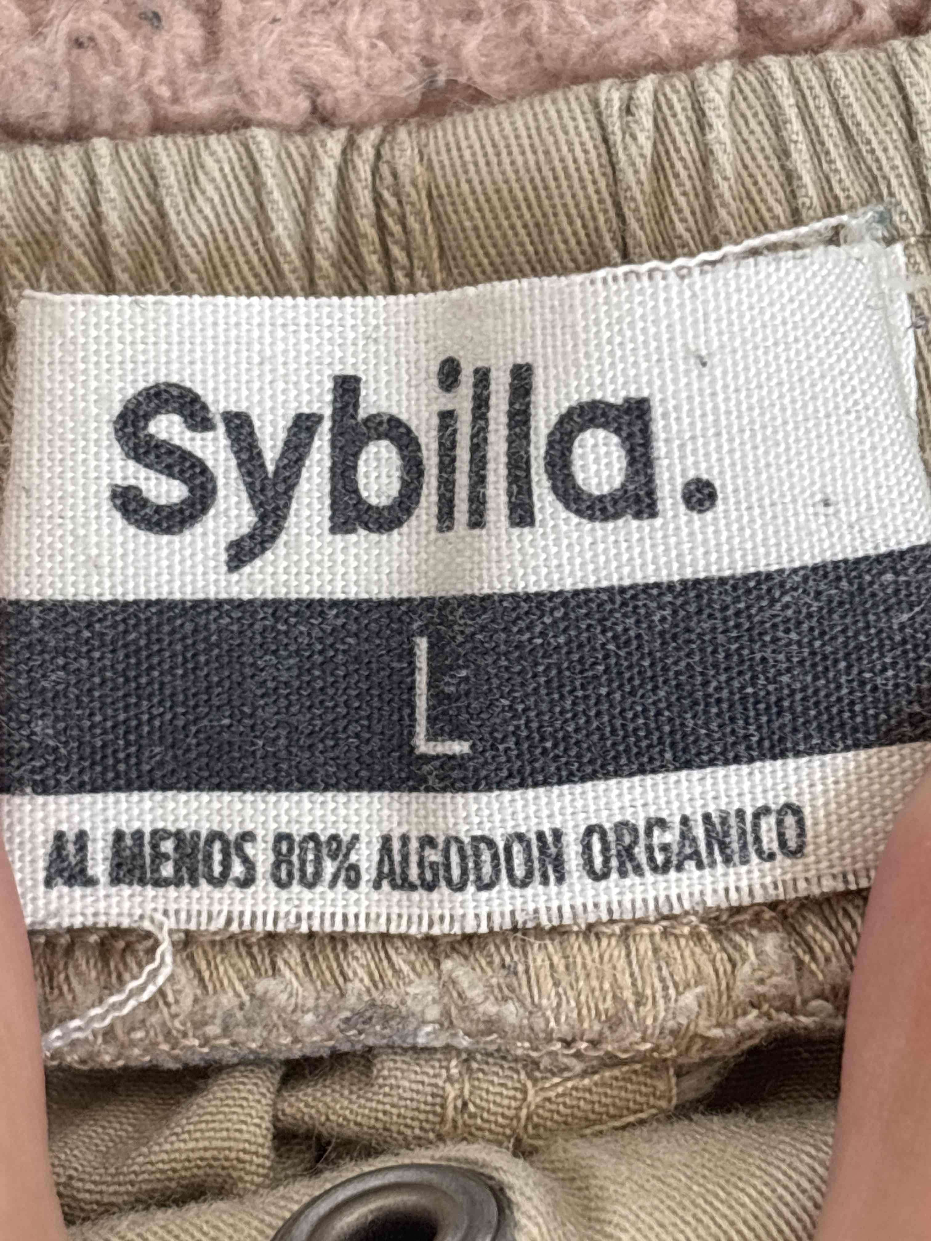 Pantalones cargo beige - miniatura 2