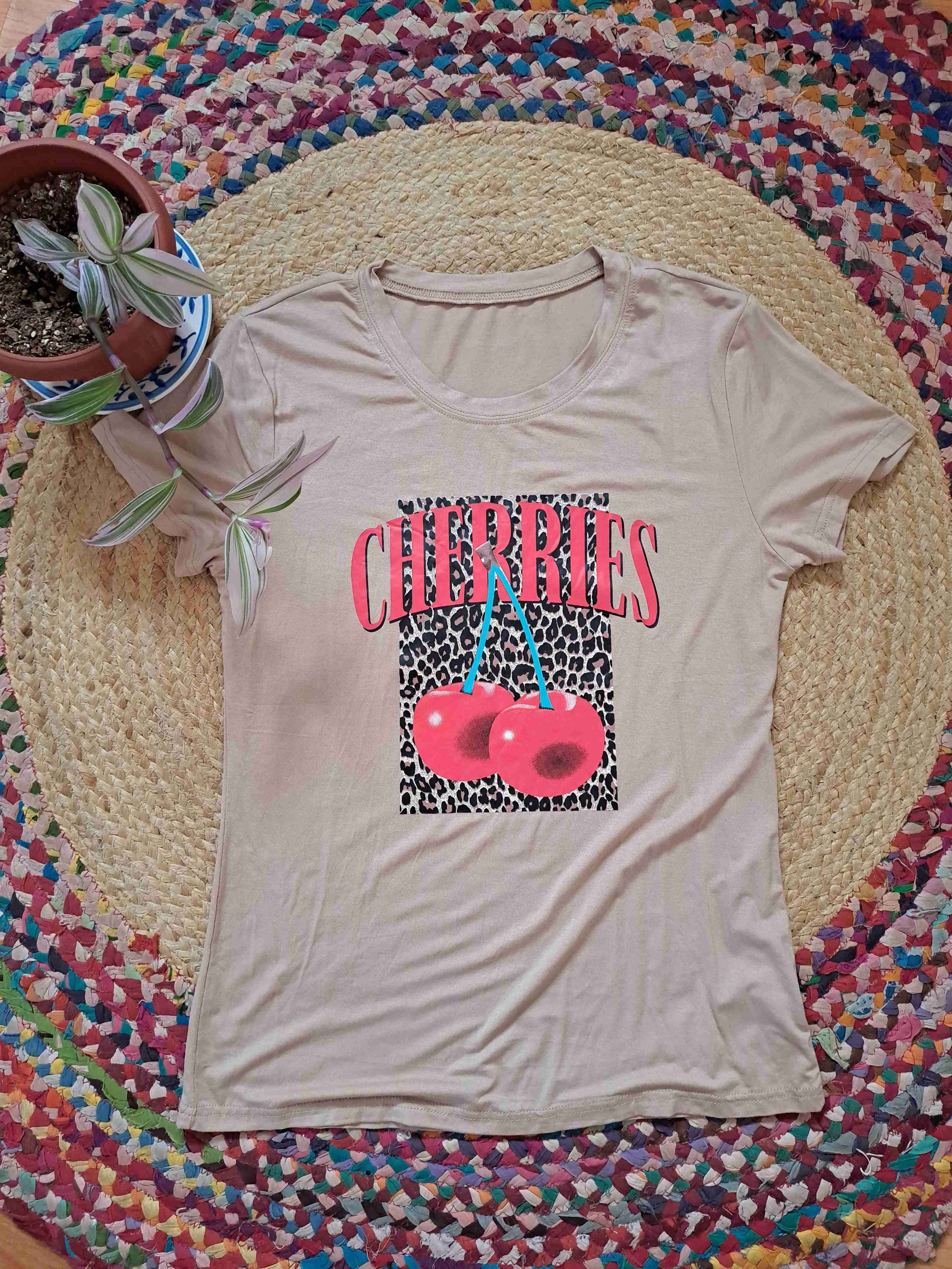 Poleras estampado cerezas (NUEVAS) - miniatura 5