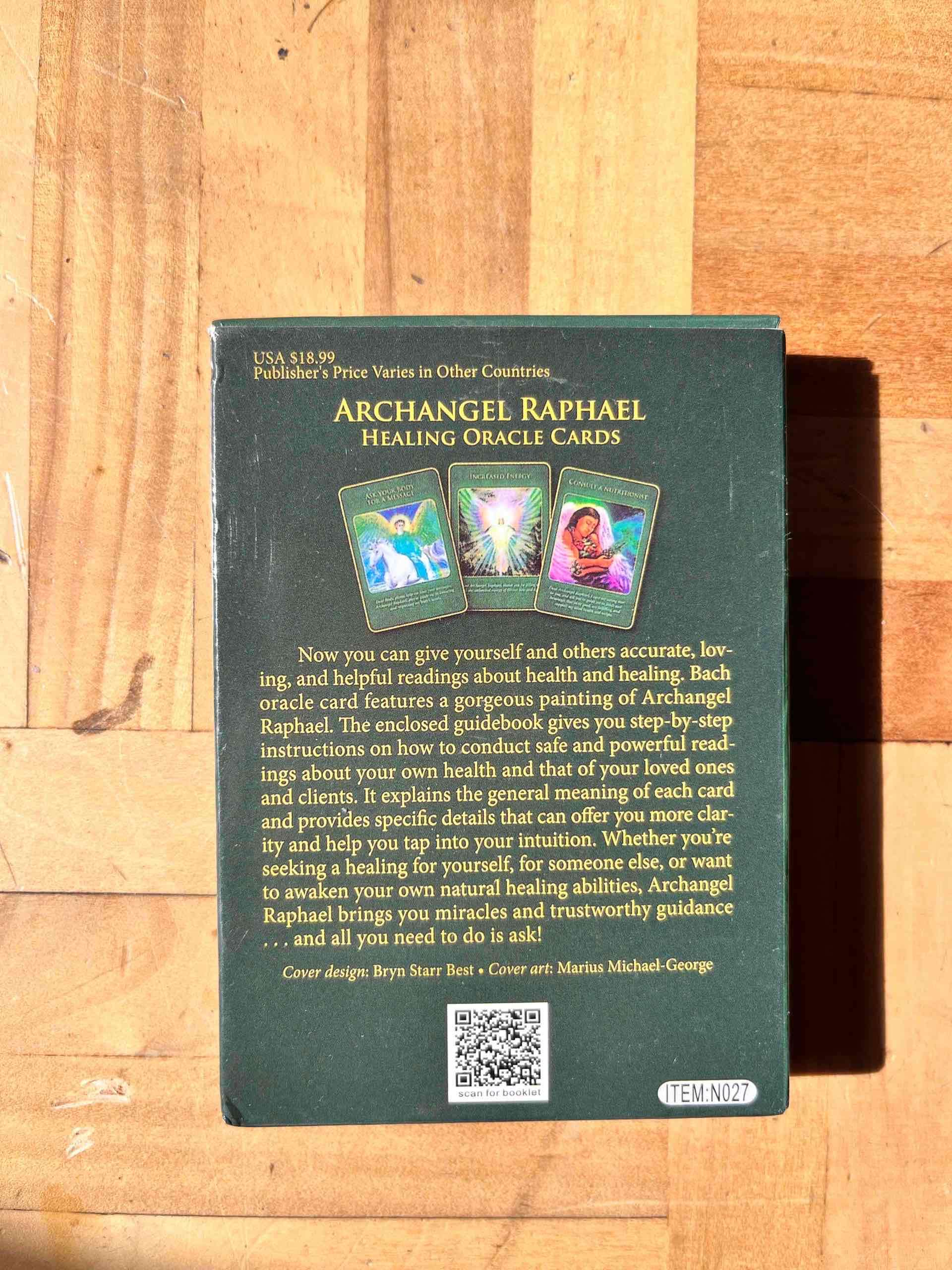 Cartas Oracle Arcángel Rafael - miniatura 2