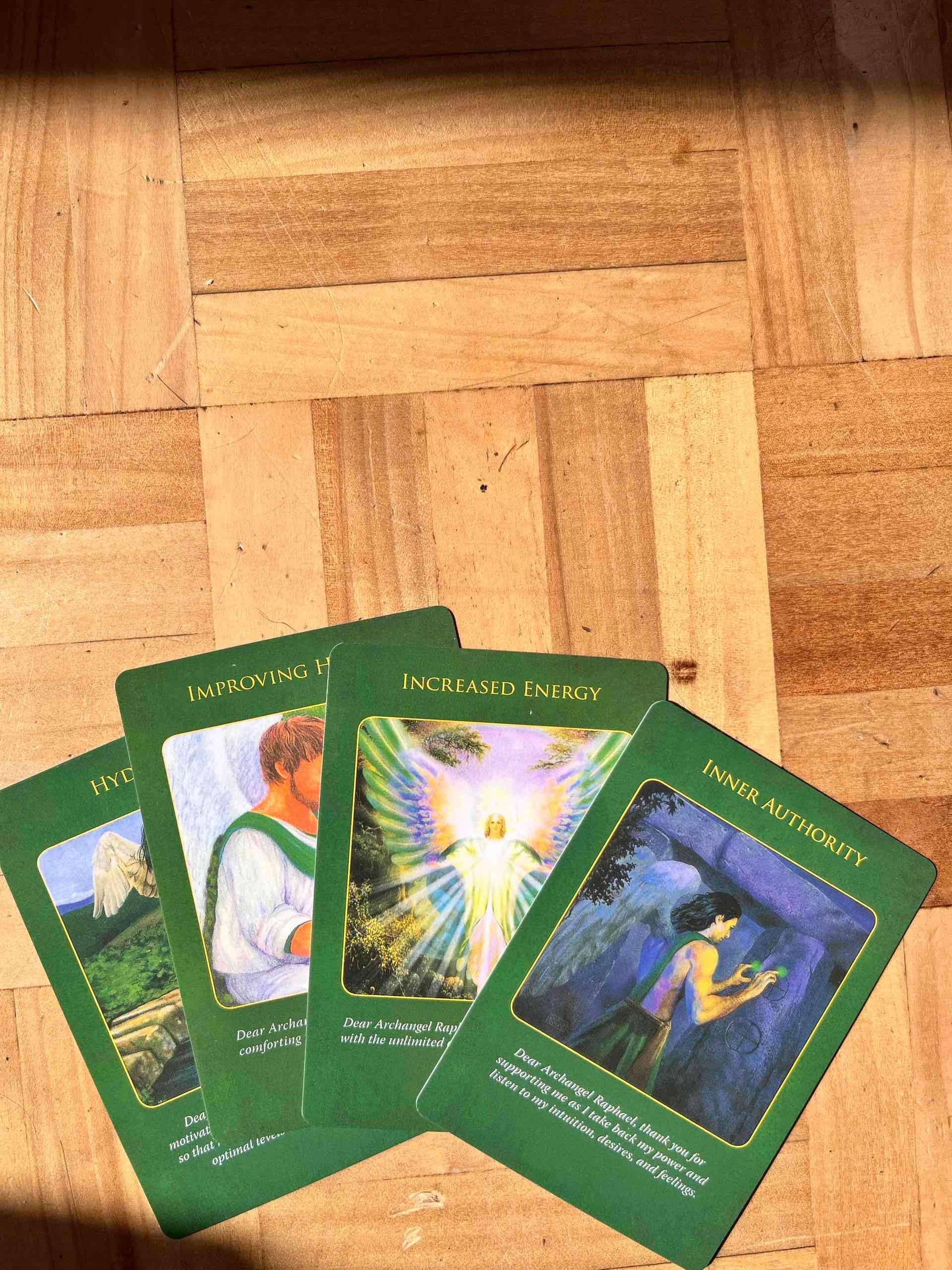 Cartas Oracle Arcángel Rafael - miniatura 3