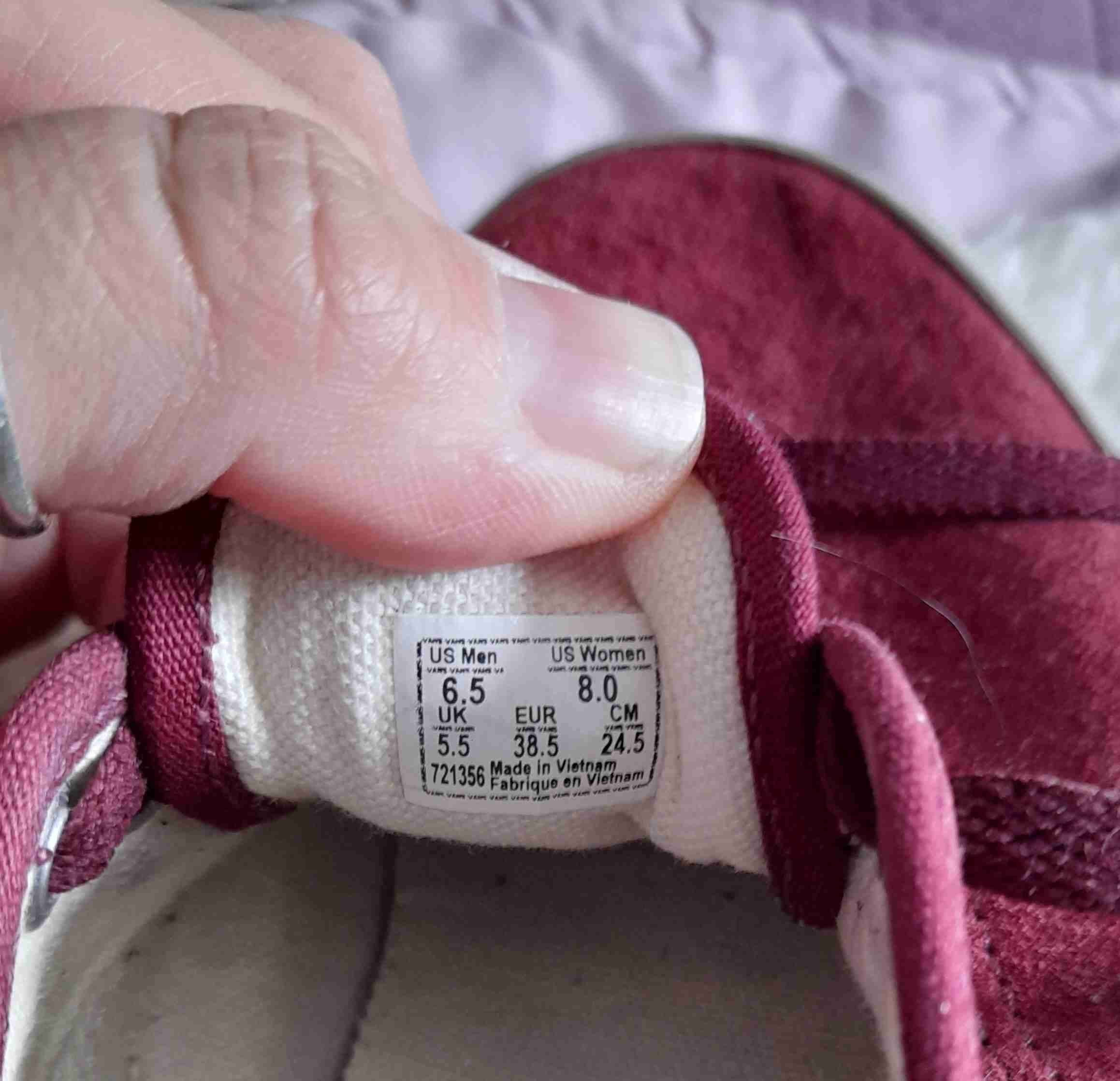 Zapatillas Vans burdeo - miniatura 2