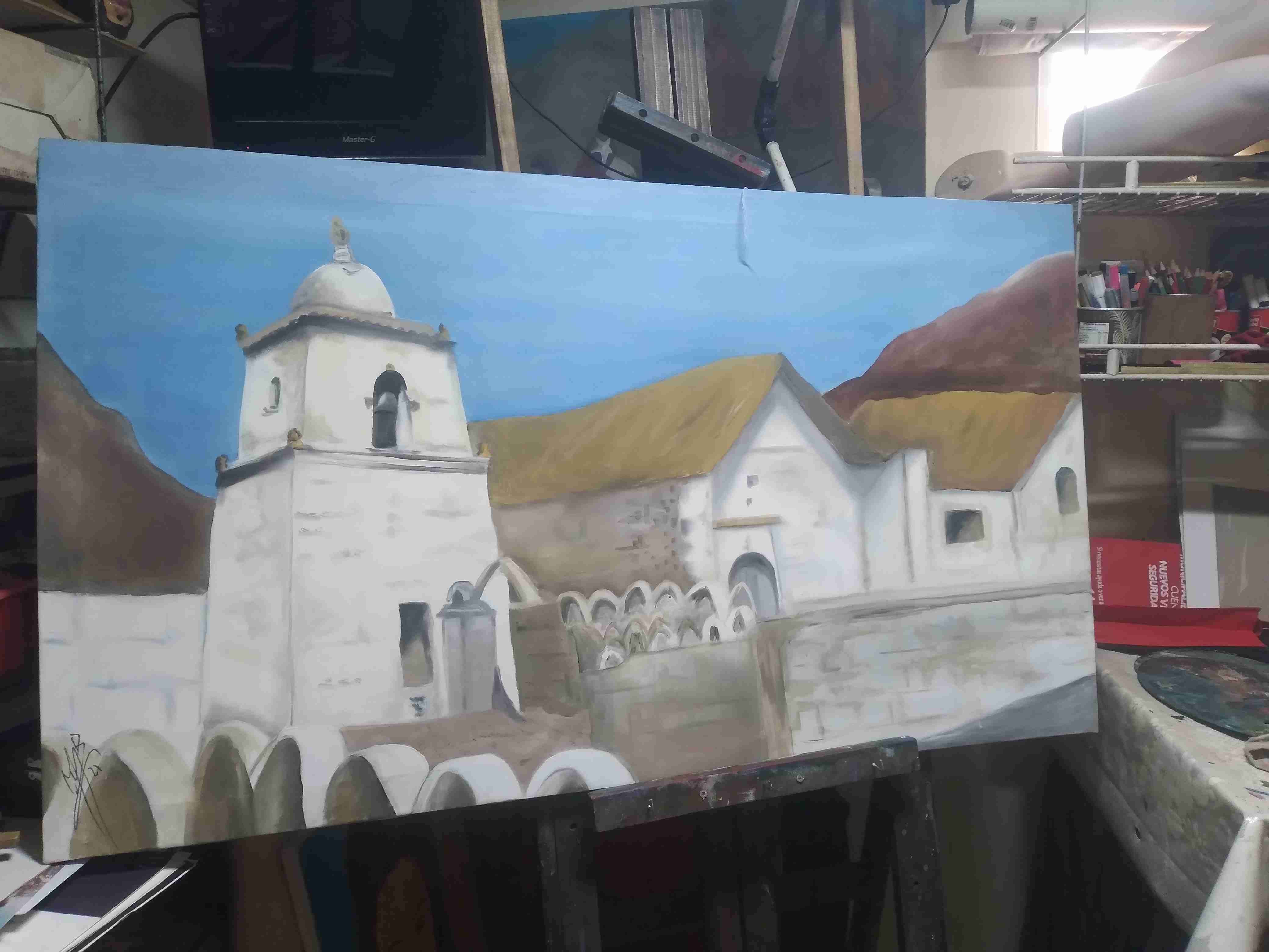 Cuadro arte moderno personajes - miniatura 2