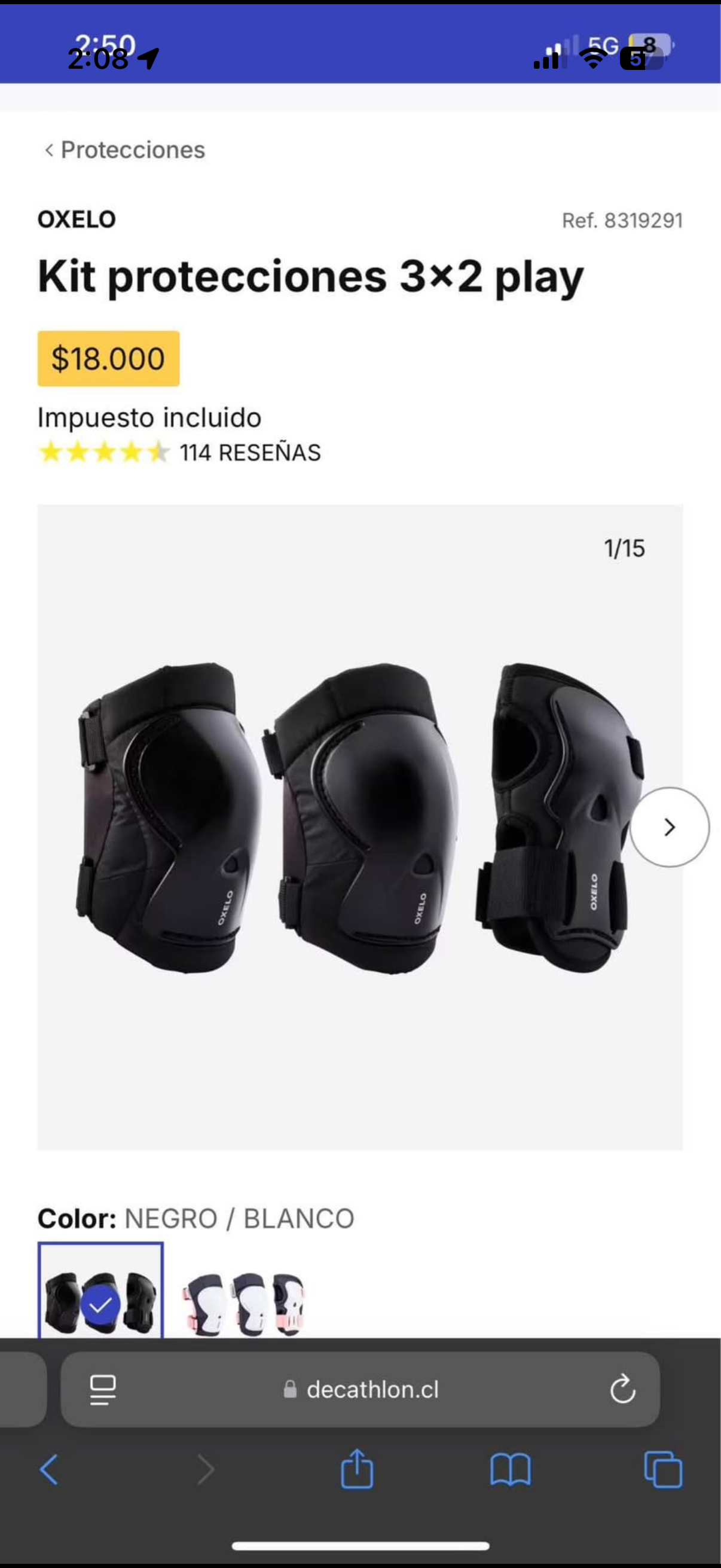 Patines roller abec 5 mochila  y protecciones - miniatura 5