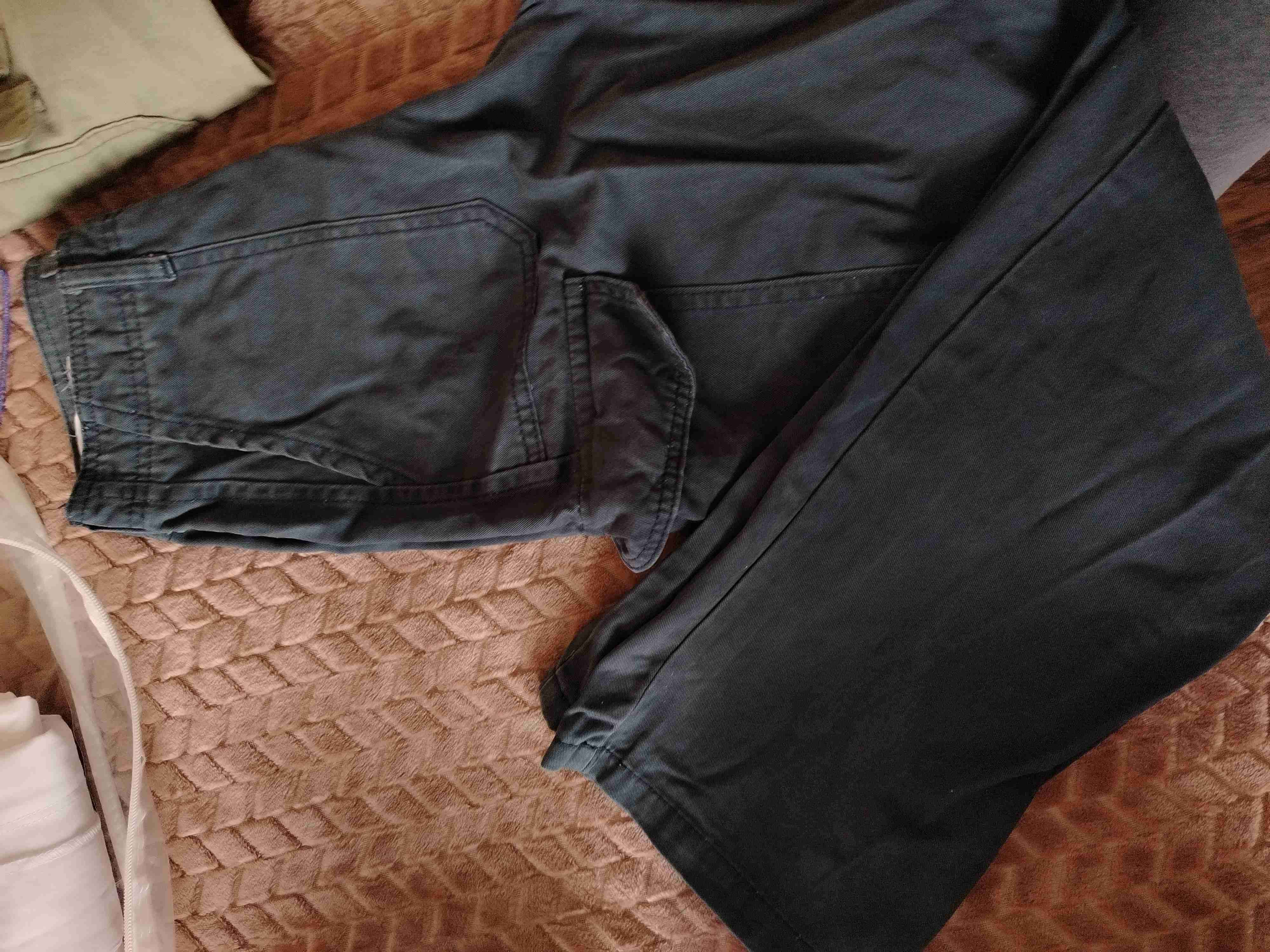 Pantalón cargo color caqui y azul - miniatura 5