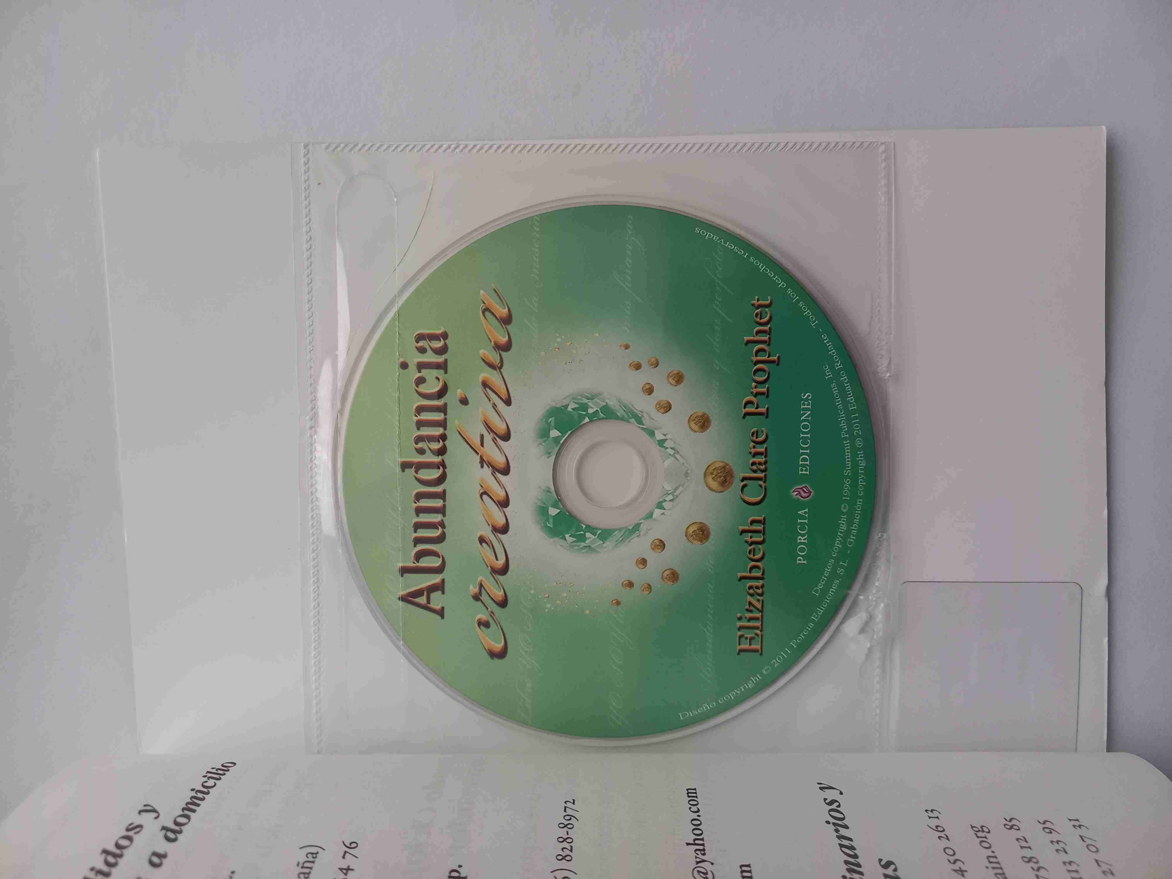 Libro 'Abundancia creativa' con CD - miniatura 2