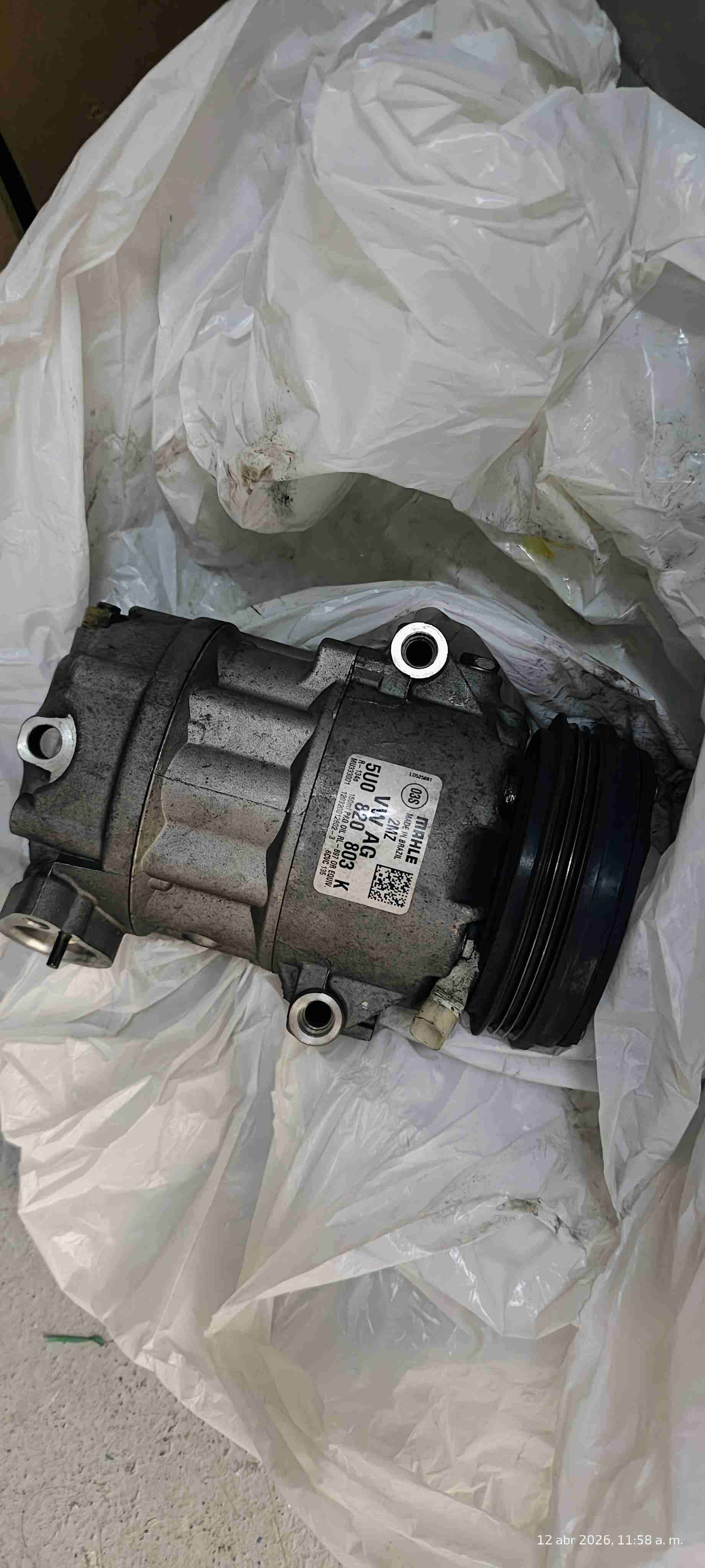 Compresor de aire acondicionado usado - miniatura 3