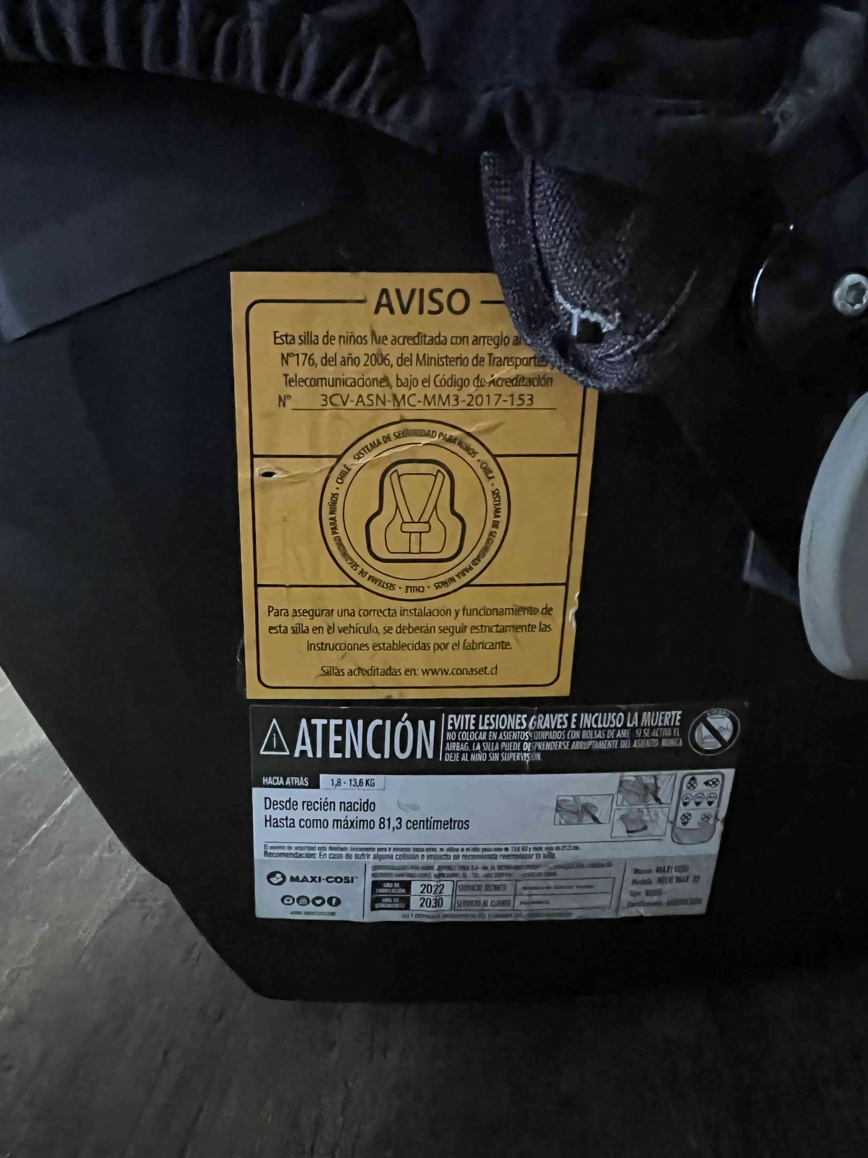 Silla de auto Maxi-Cosi Mico Max 30 - miniatura 4