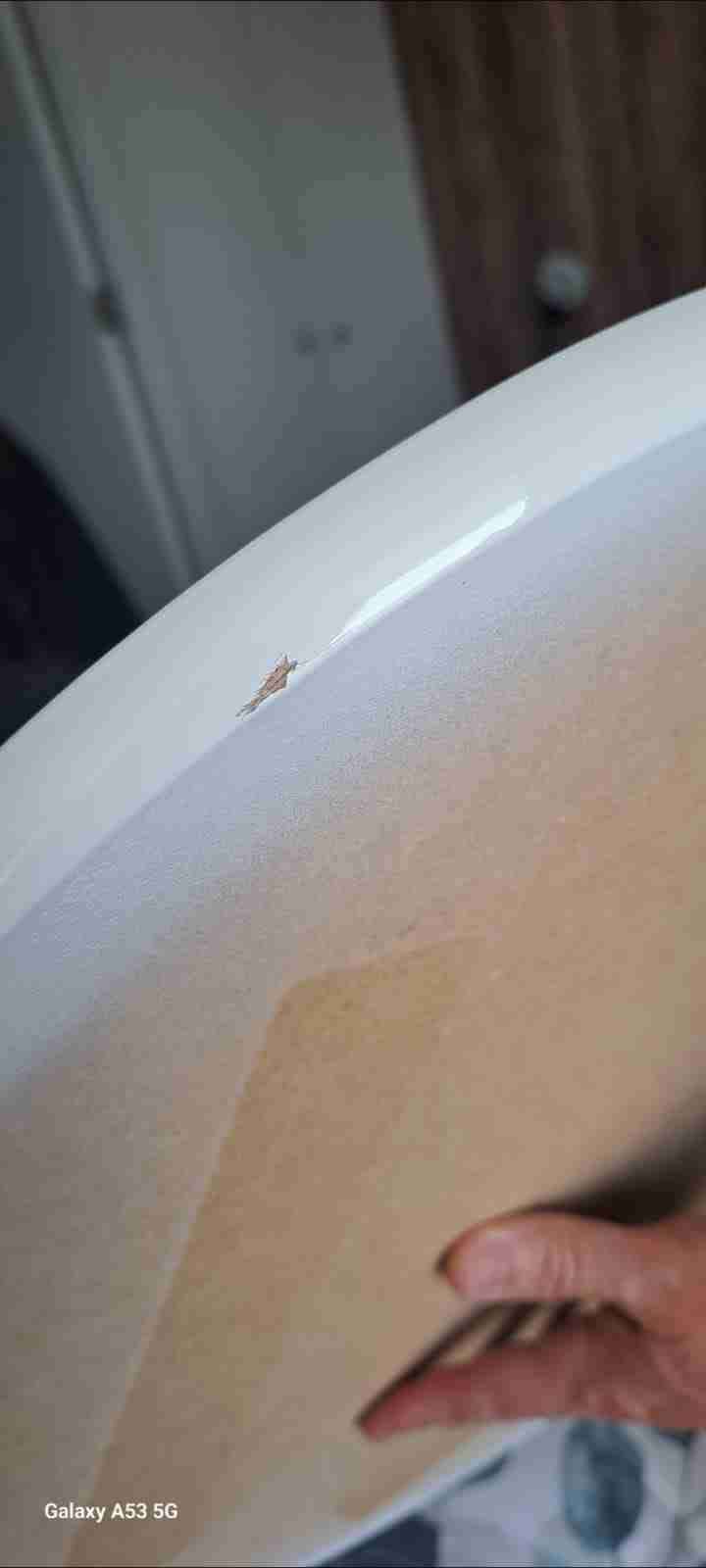 Mesa redonda moderna blanca - miniatura 5