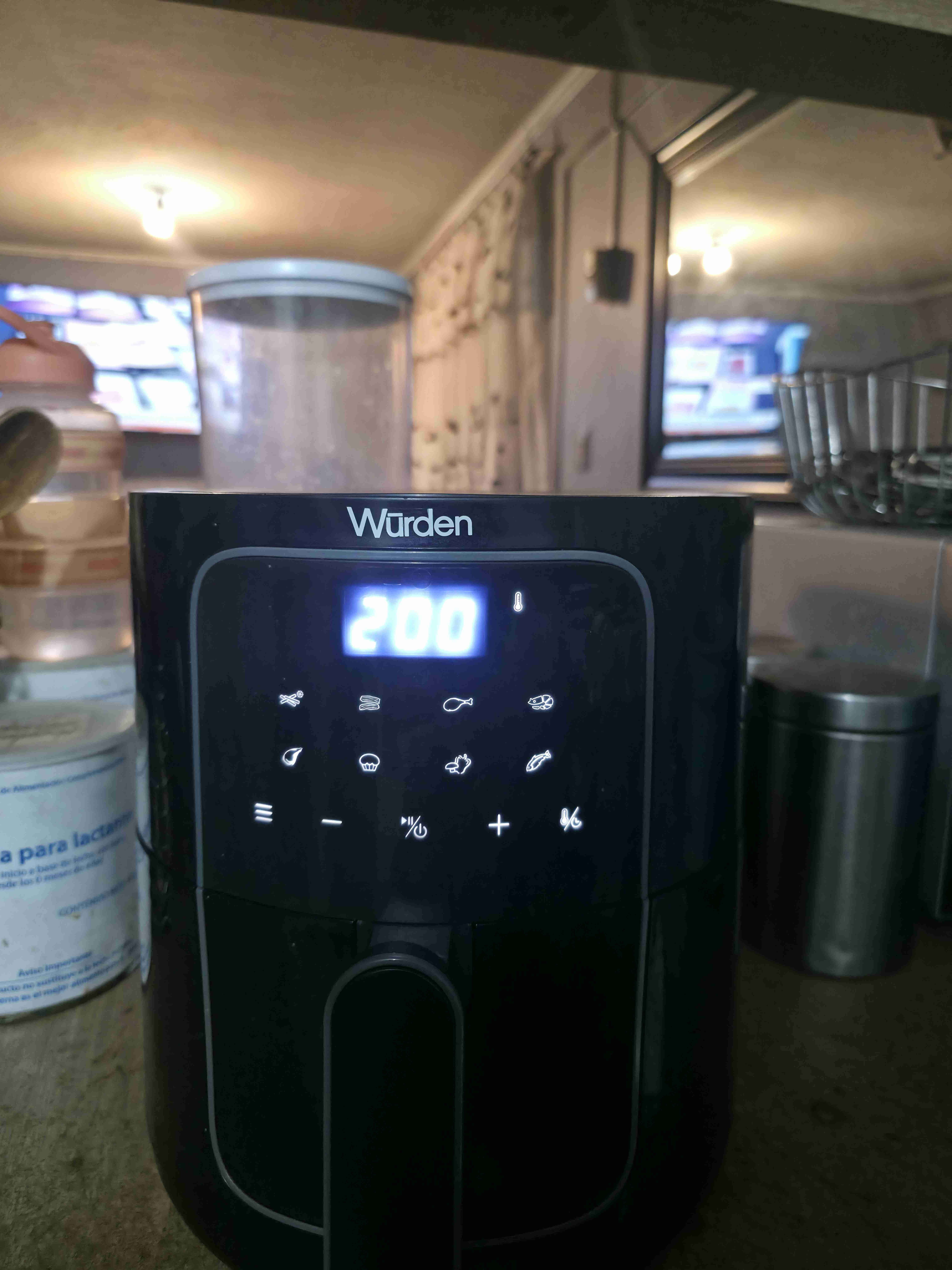 Freidora de aire Würden negra - miniatura 4