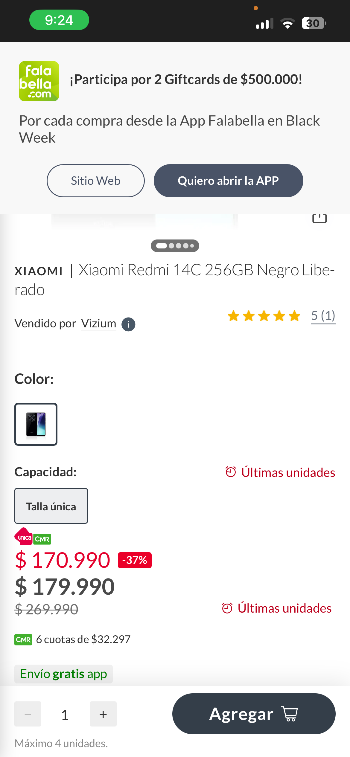 Xiaomi Redmi 14C nuevo 8GB/256GB - miniatura 2