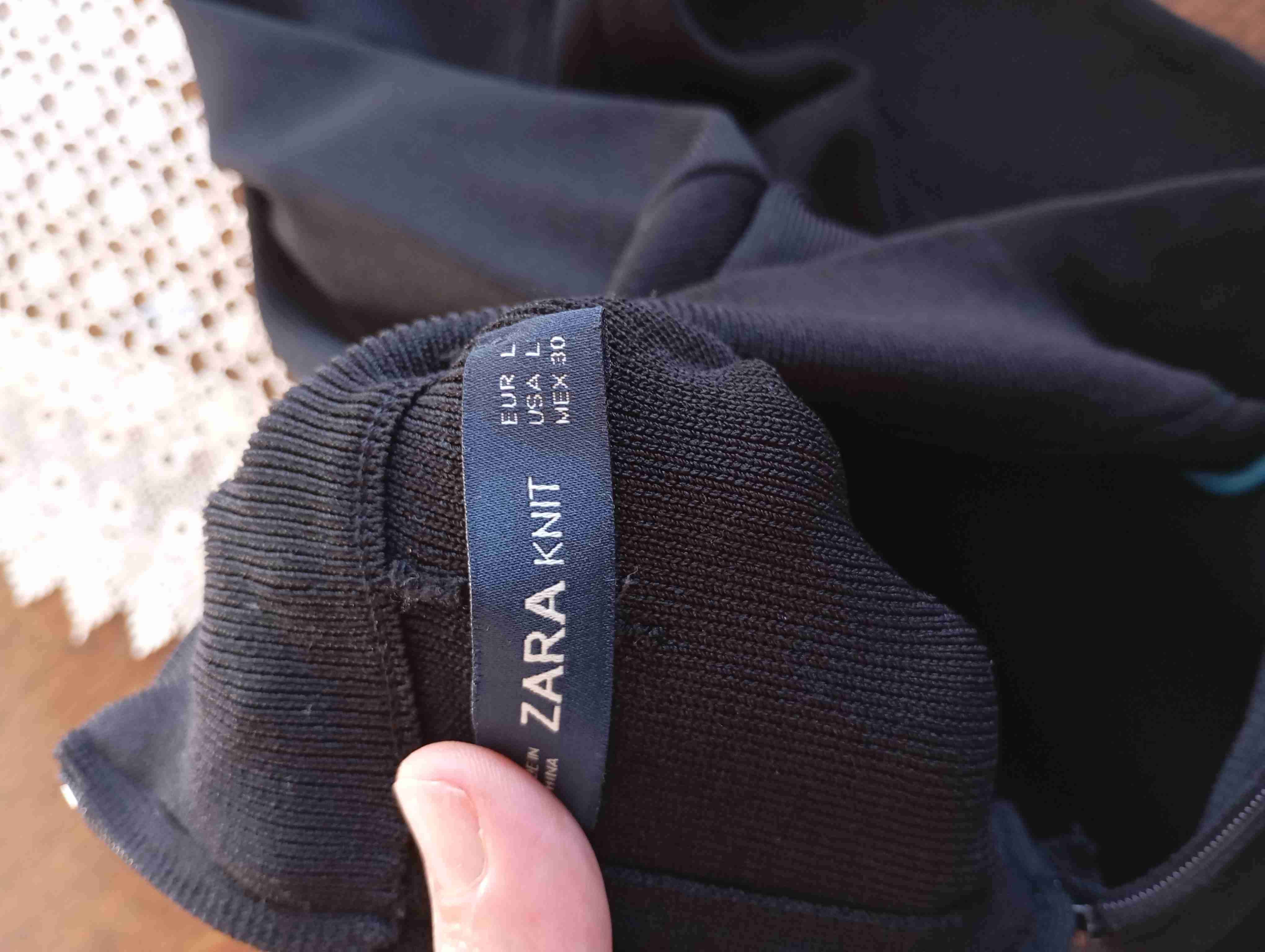 Vestido negro casual mujer - miniatura 4