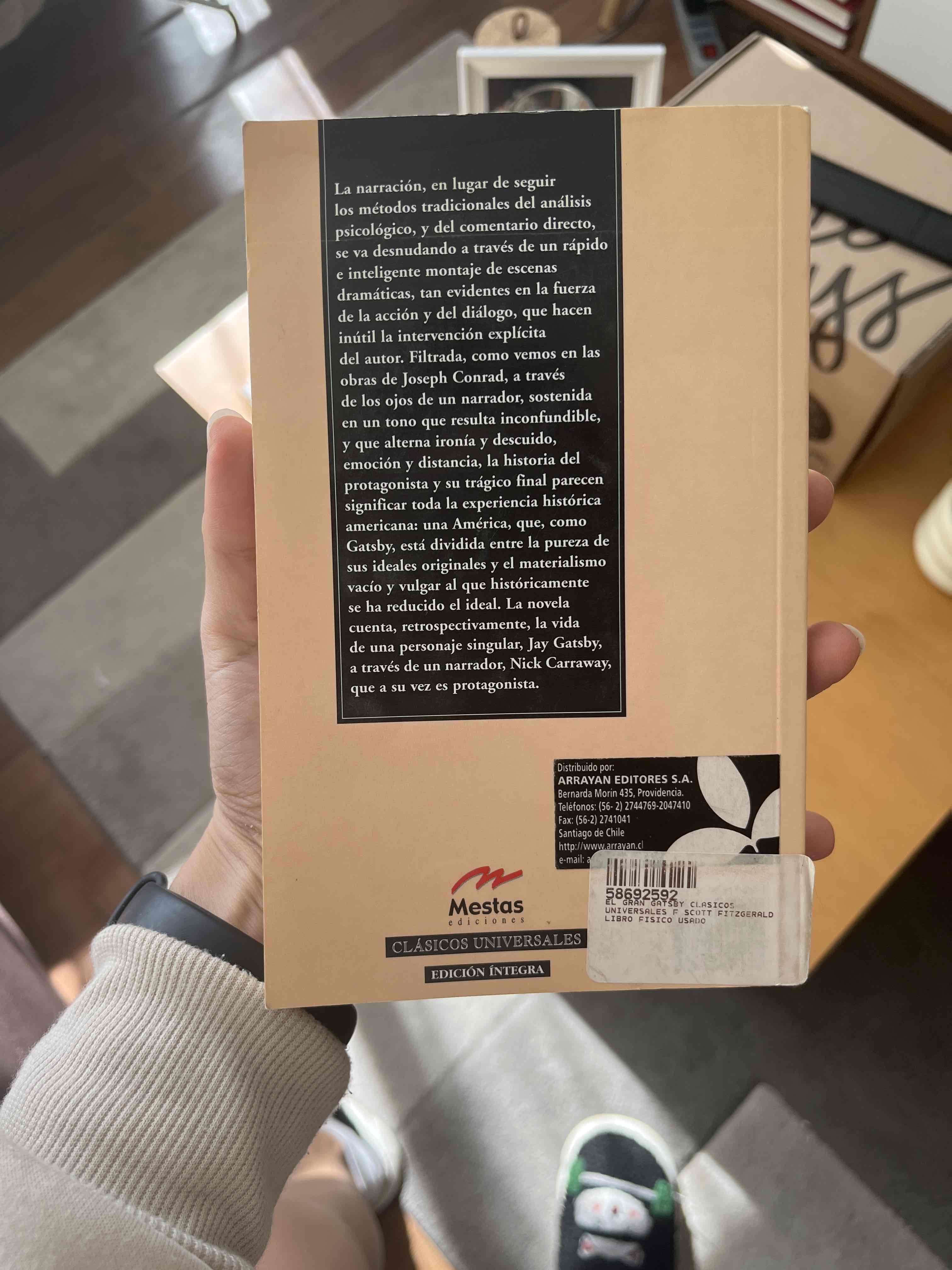 Libro El Gran Gatsby en español - miniatura 2