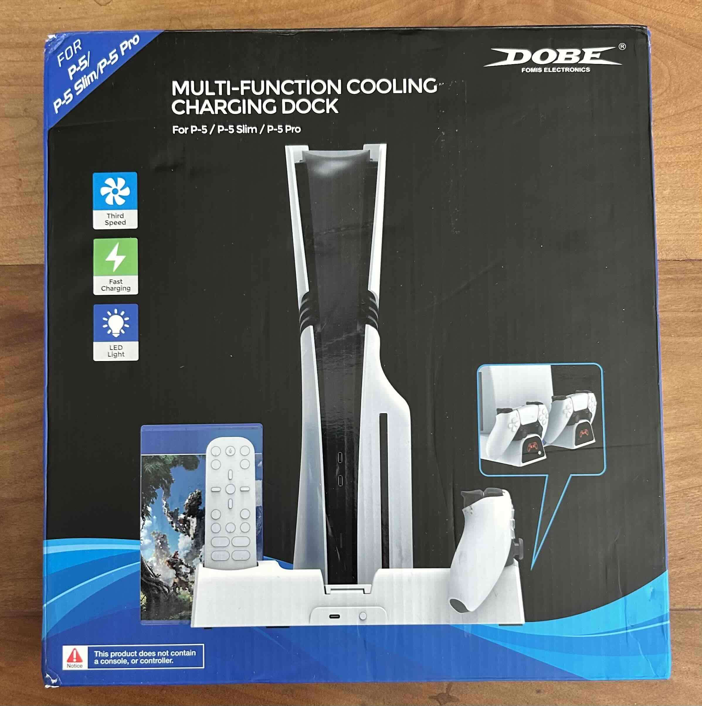 Dock de Carga y Enfriamiento PS5 marca Dobe - miniatura 1