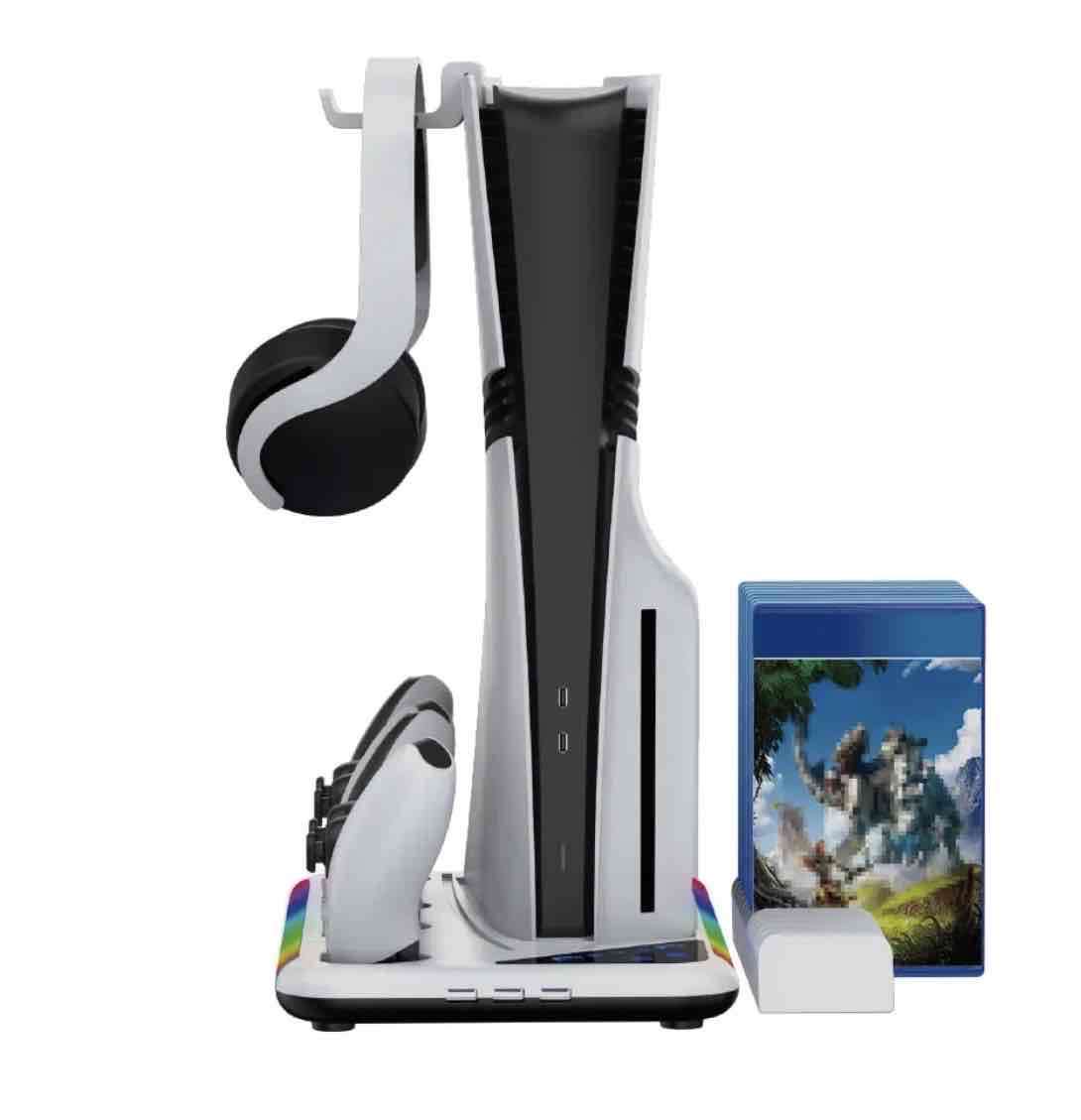 Dock de Carga y Enfriamiento PS5 marca Dobe - miniatura 3