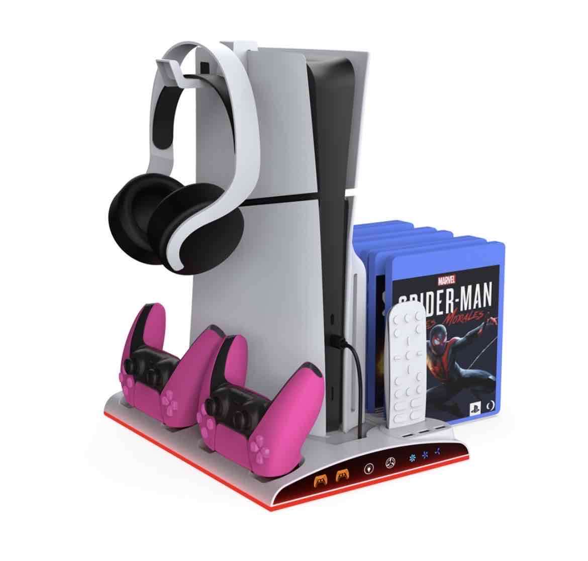 Dock de Carga y Enfriamiento PS5 marca Dobe - miniatura 6