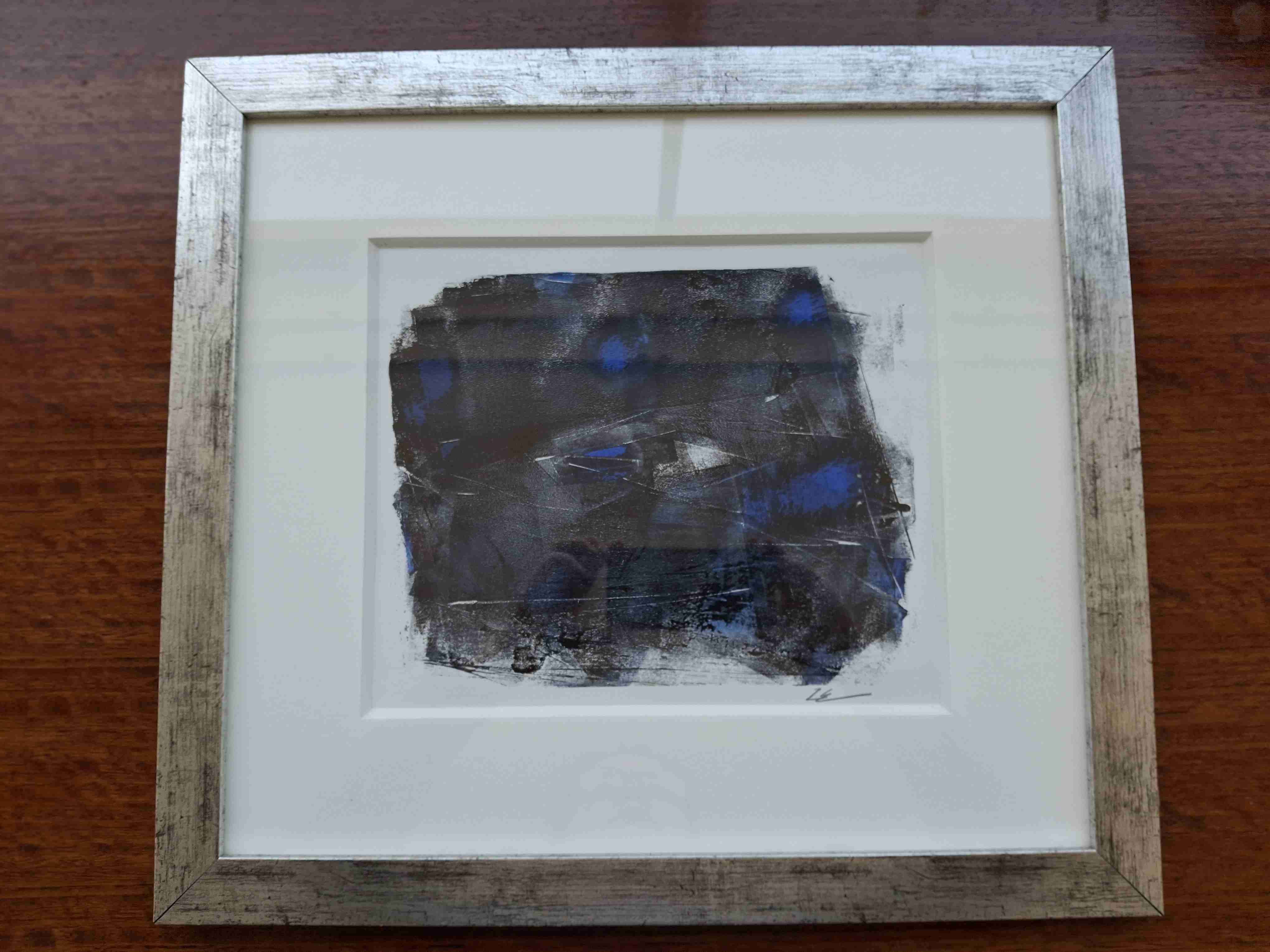 Cuadro abstracto con marco - miniatura 2