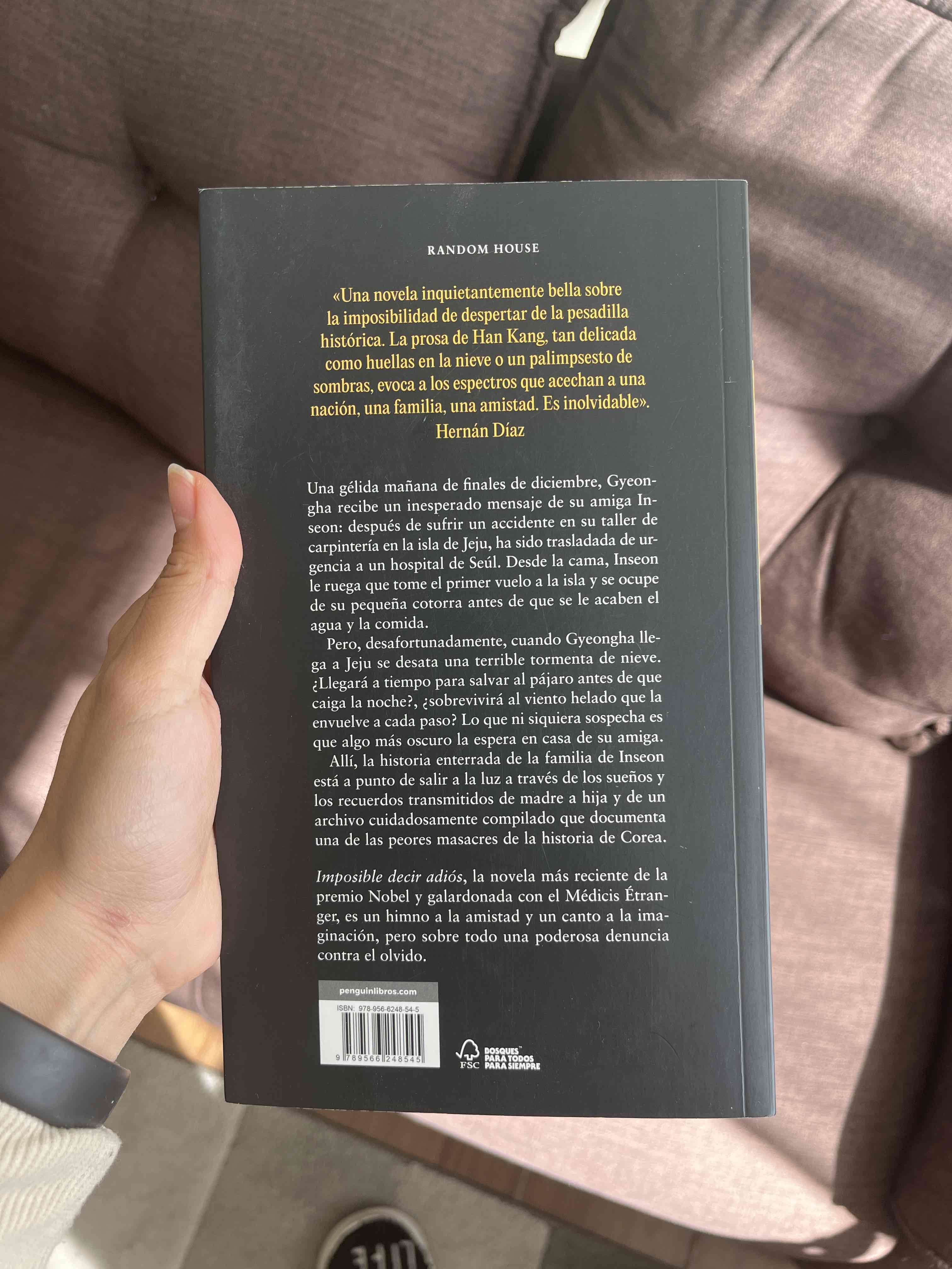 Libro 'Imposible decir adiós' de Han Kang - miniatura 2