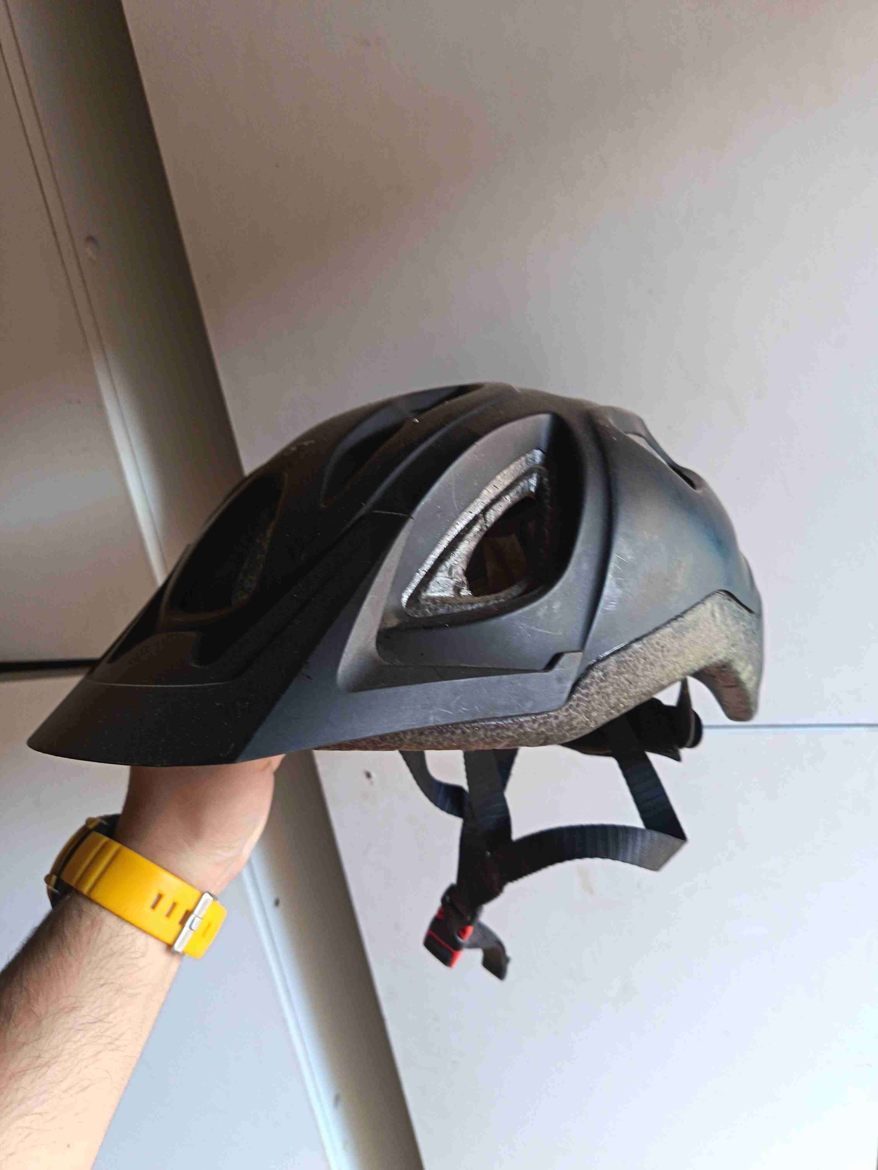 Casco ciclismo Rockrider negro - miniatura 3