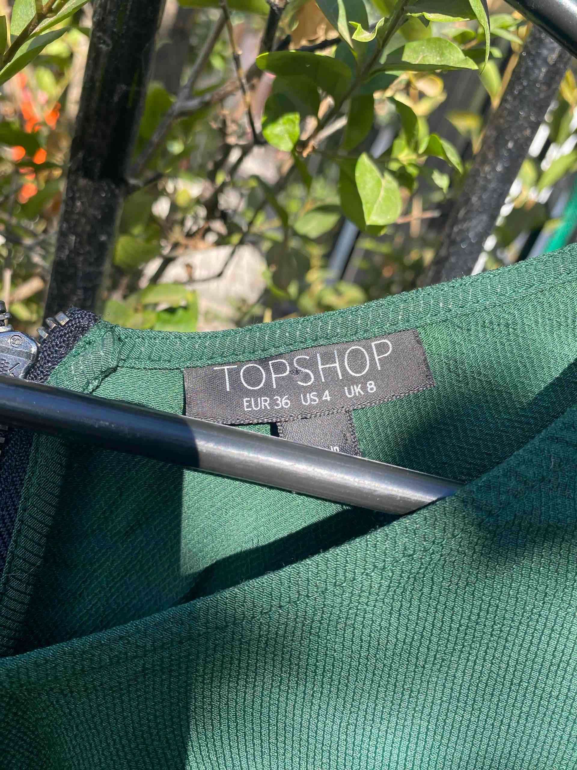 Polera verde de algodón - miniatura 2