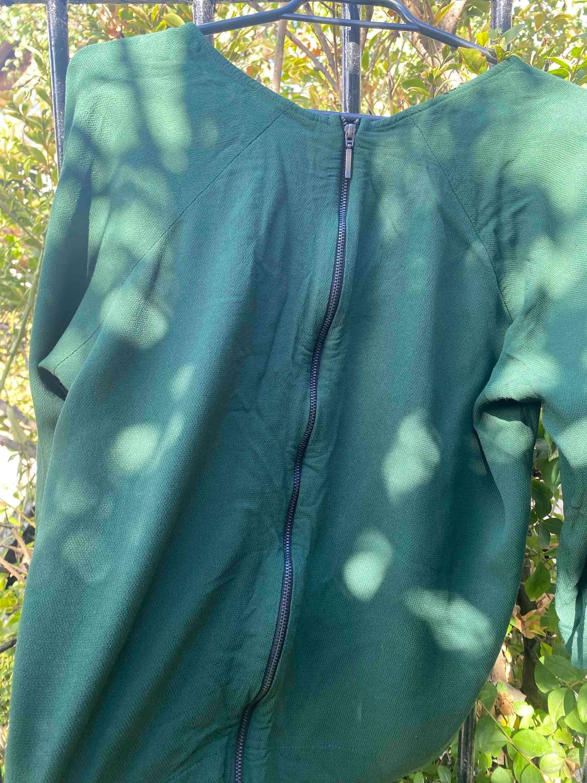 Polera verde de algodón - miniatura 3