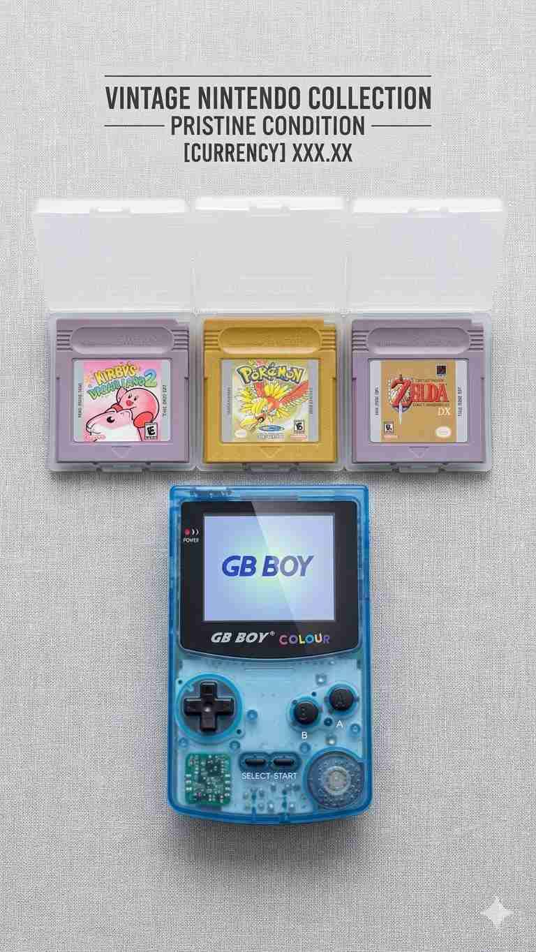 Consola GB Colour con juegos - miniatura 1