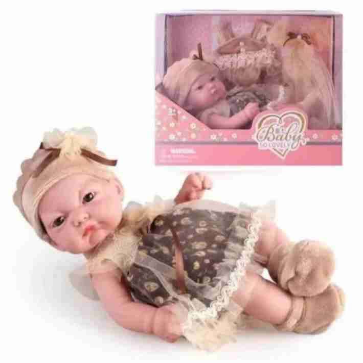 Muñeca Baby So Lovely con vestido - miniatura 2