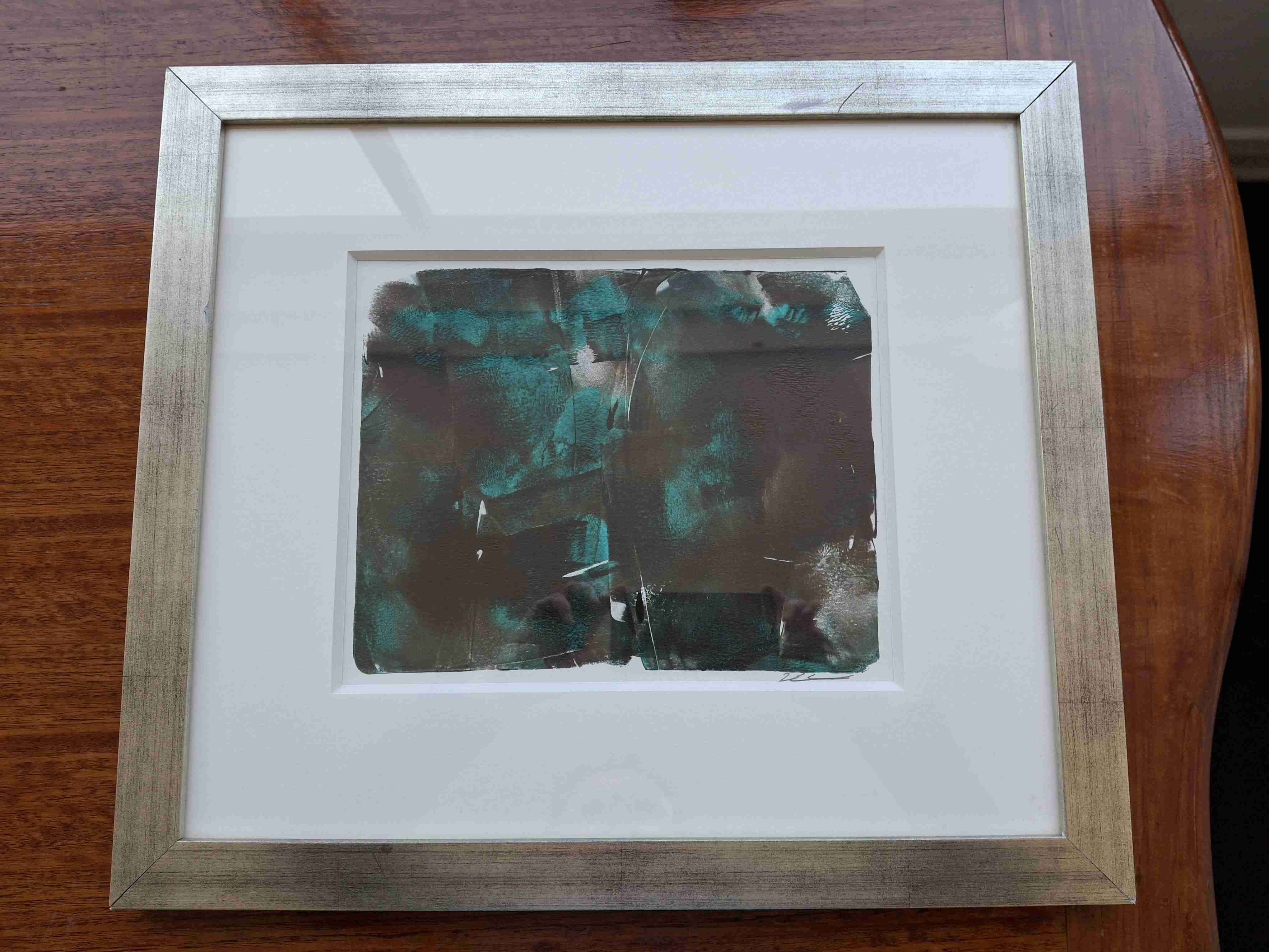 Cuadros abstractos con detalles en el marco - miniatura 2