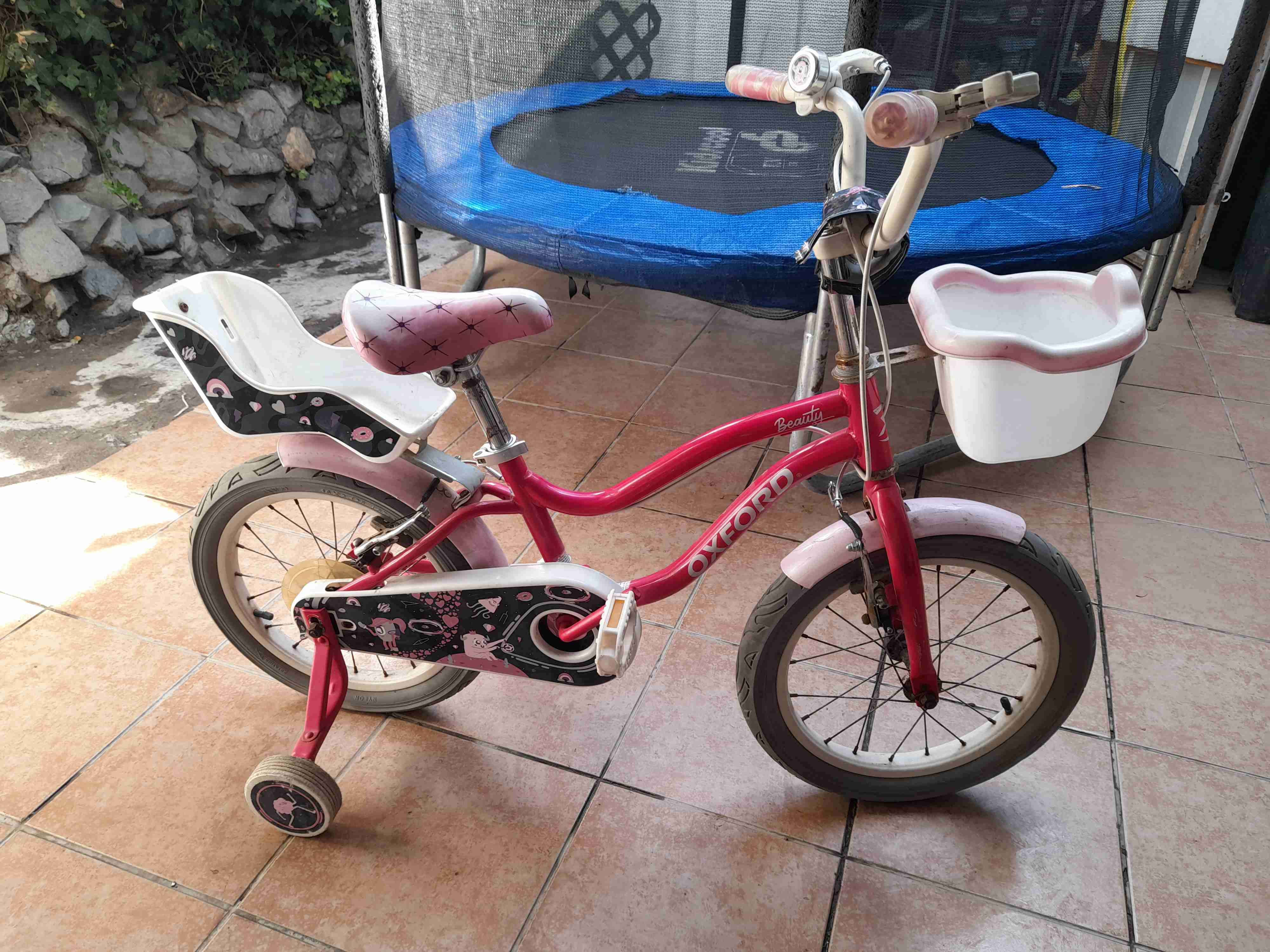 Bicicleta infantil oxford con canasto - miniatura 1