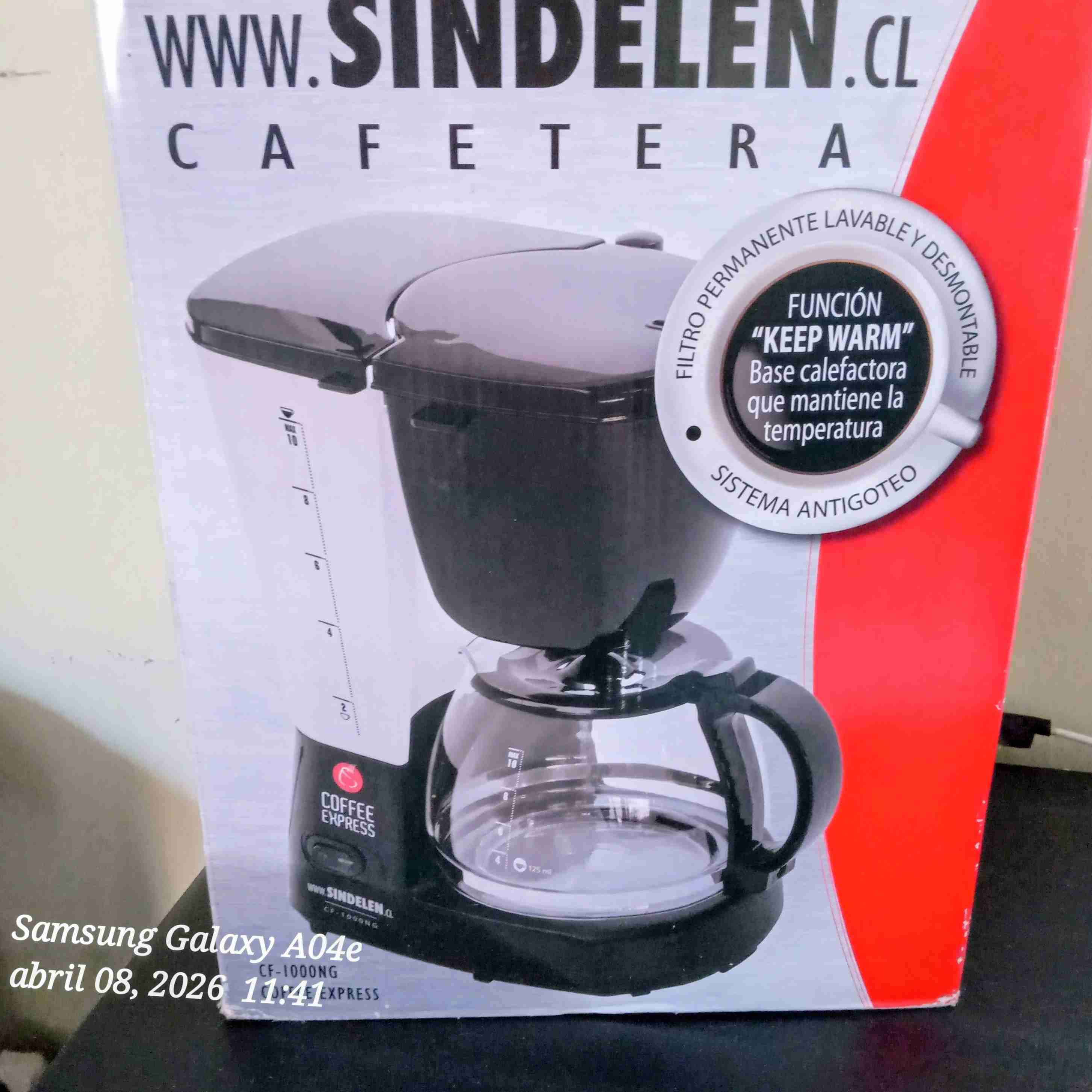 Cafetera Sindelen nueva - miniatura 1