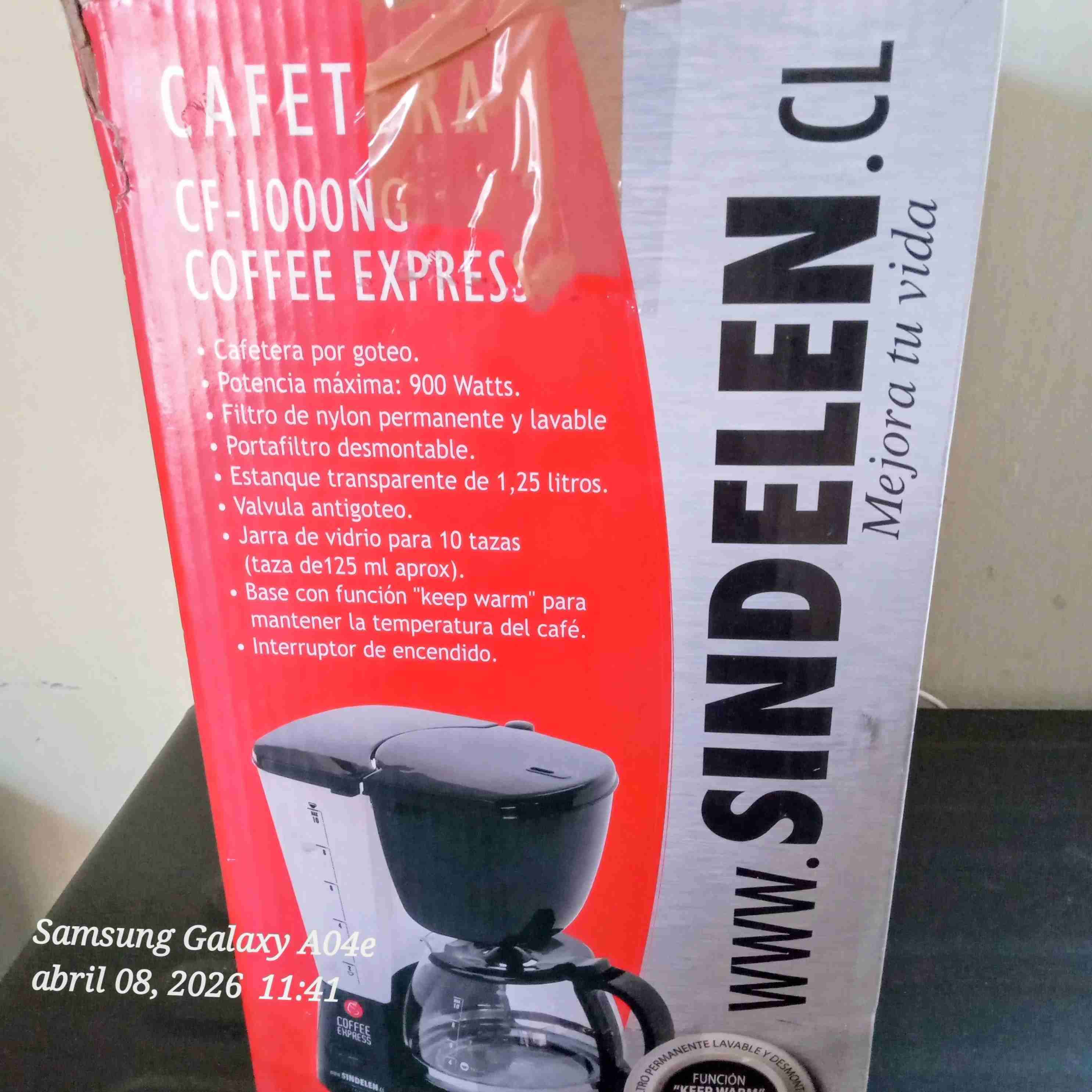 Cafetera Sindelen nueva - miniatura 2