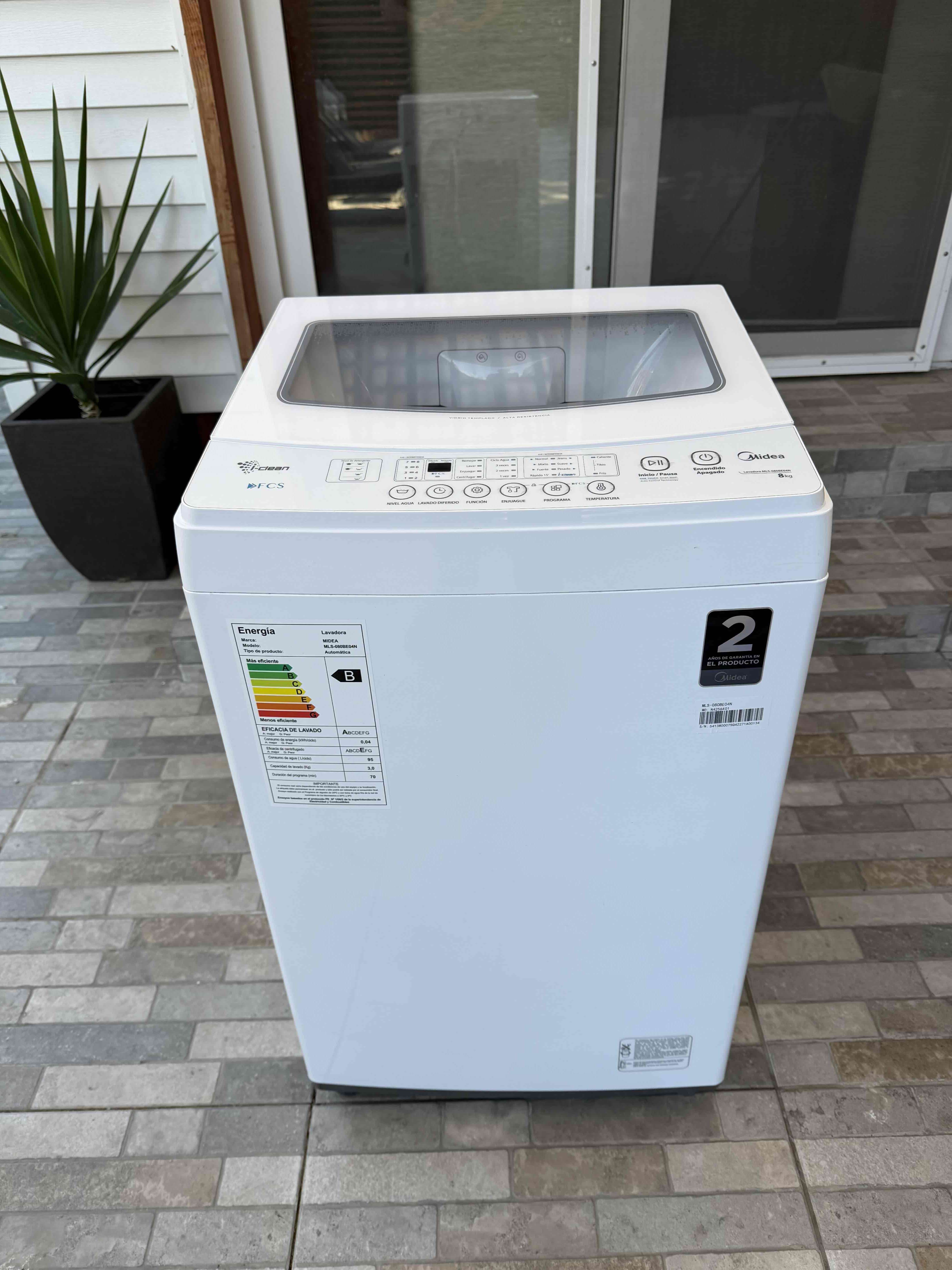 Lavadora Midea ahorro energético - miniatura 1