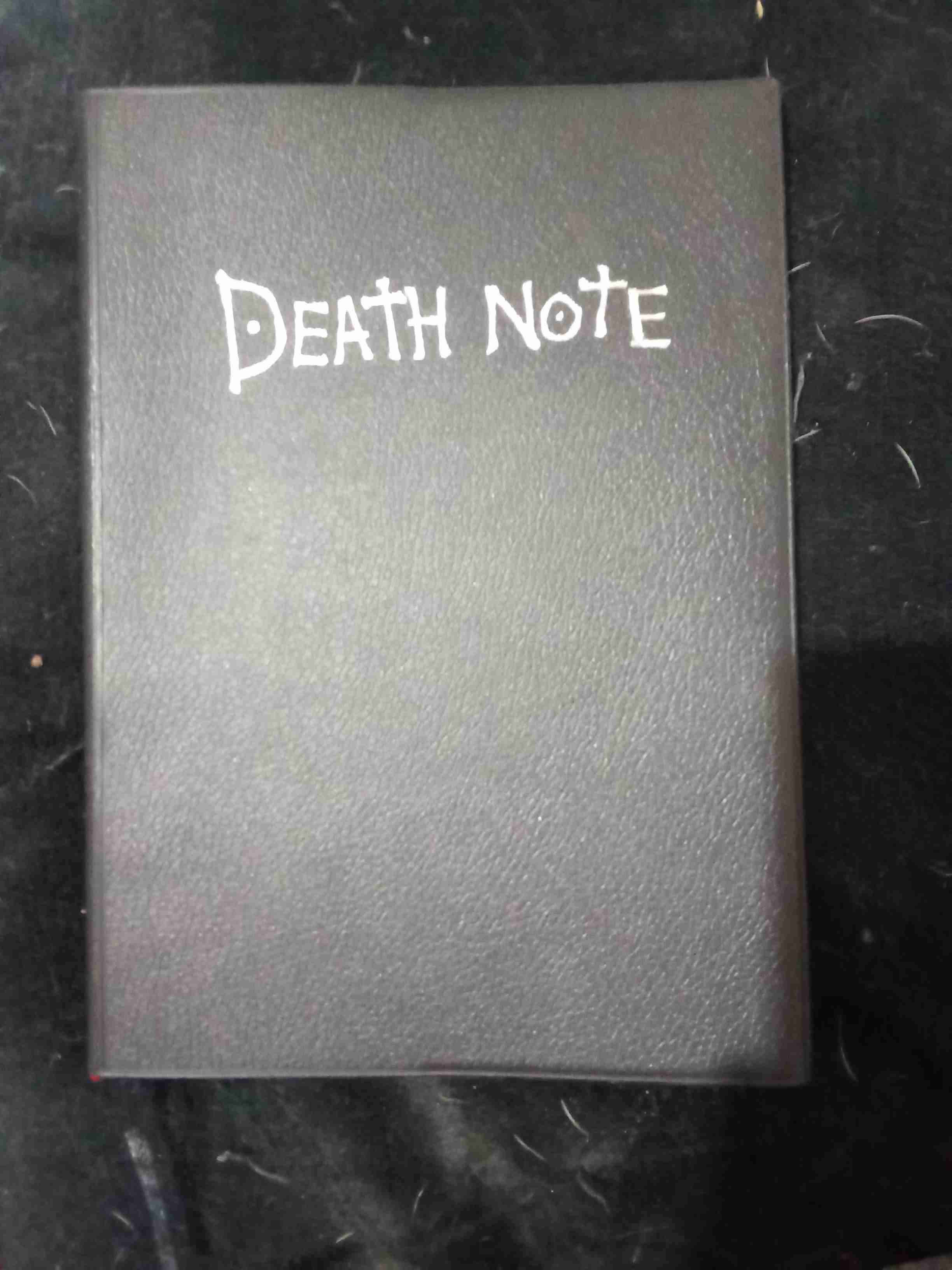Cuaderno Death Note negro