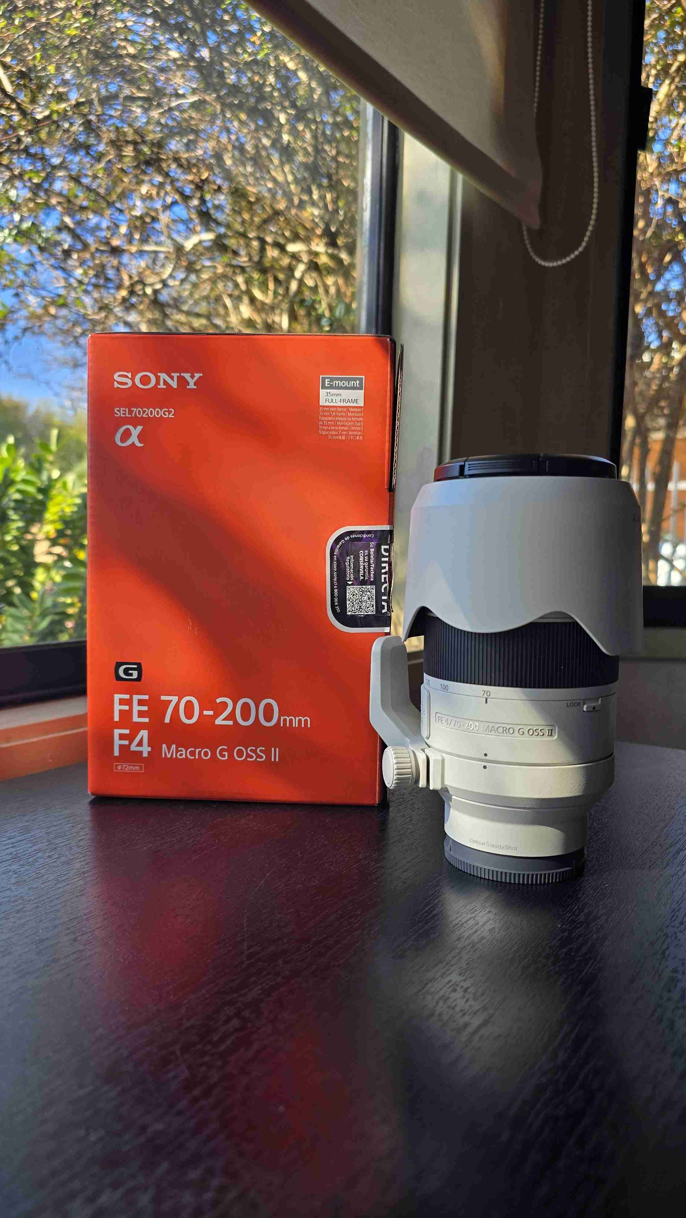 Lente Sony FE 70-200mm F4 Macro G OSS II - miniatura 1