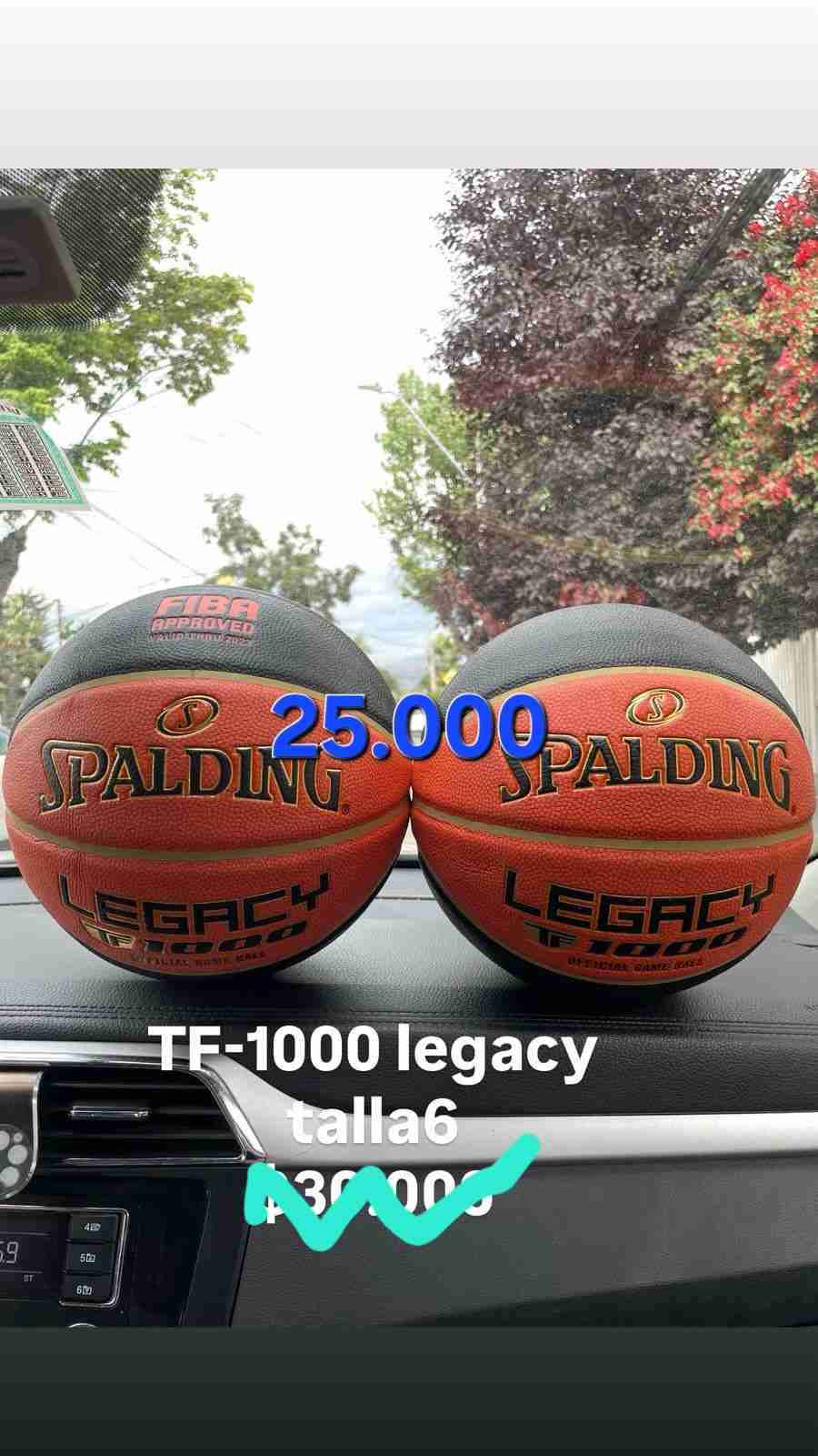 Pelota de básquet Spalding TF-1000 - miniatura 2