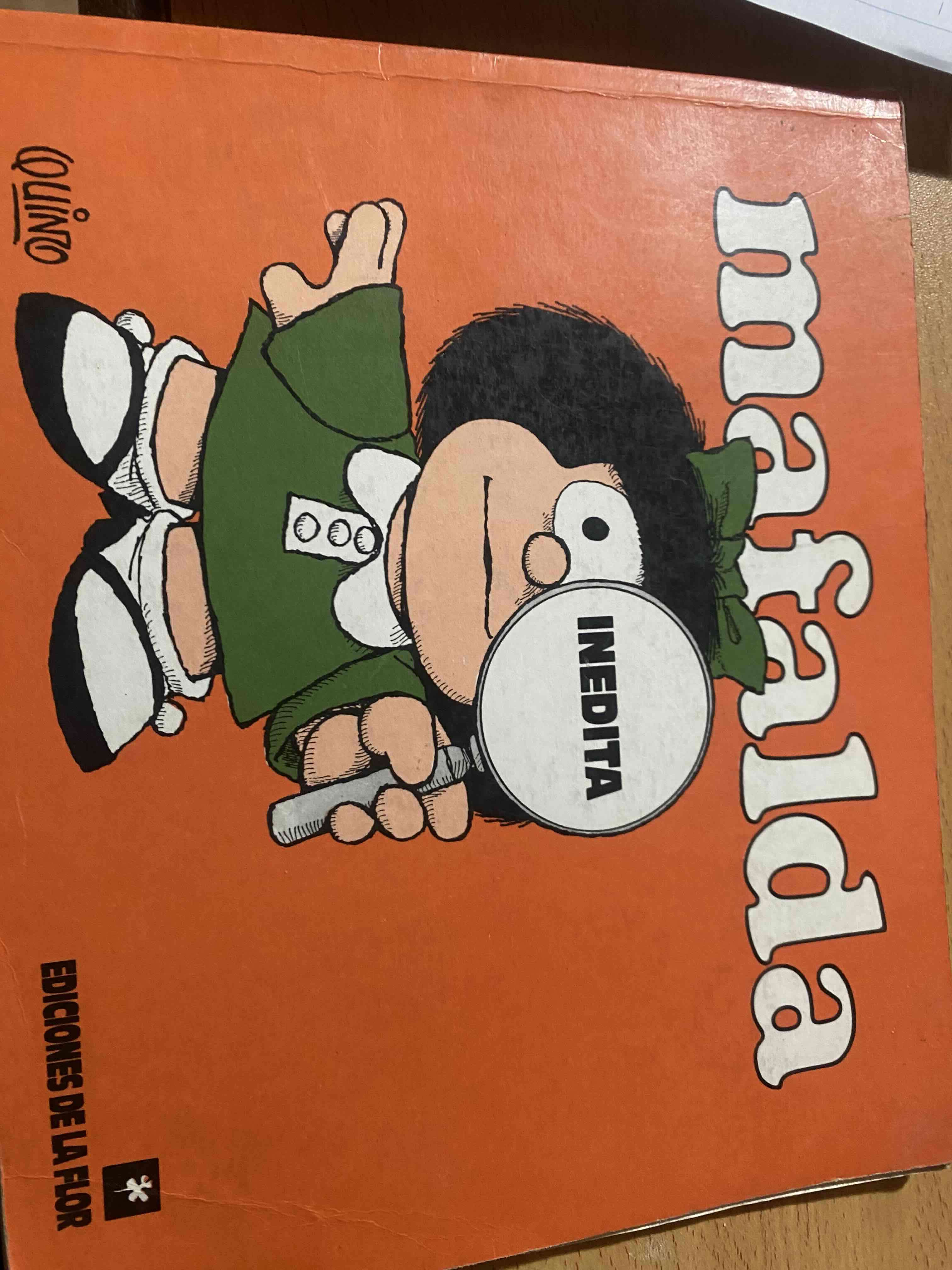 Libro Mafalda Inédita Ediciones De La Flor - miniatura 1