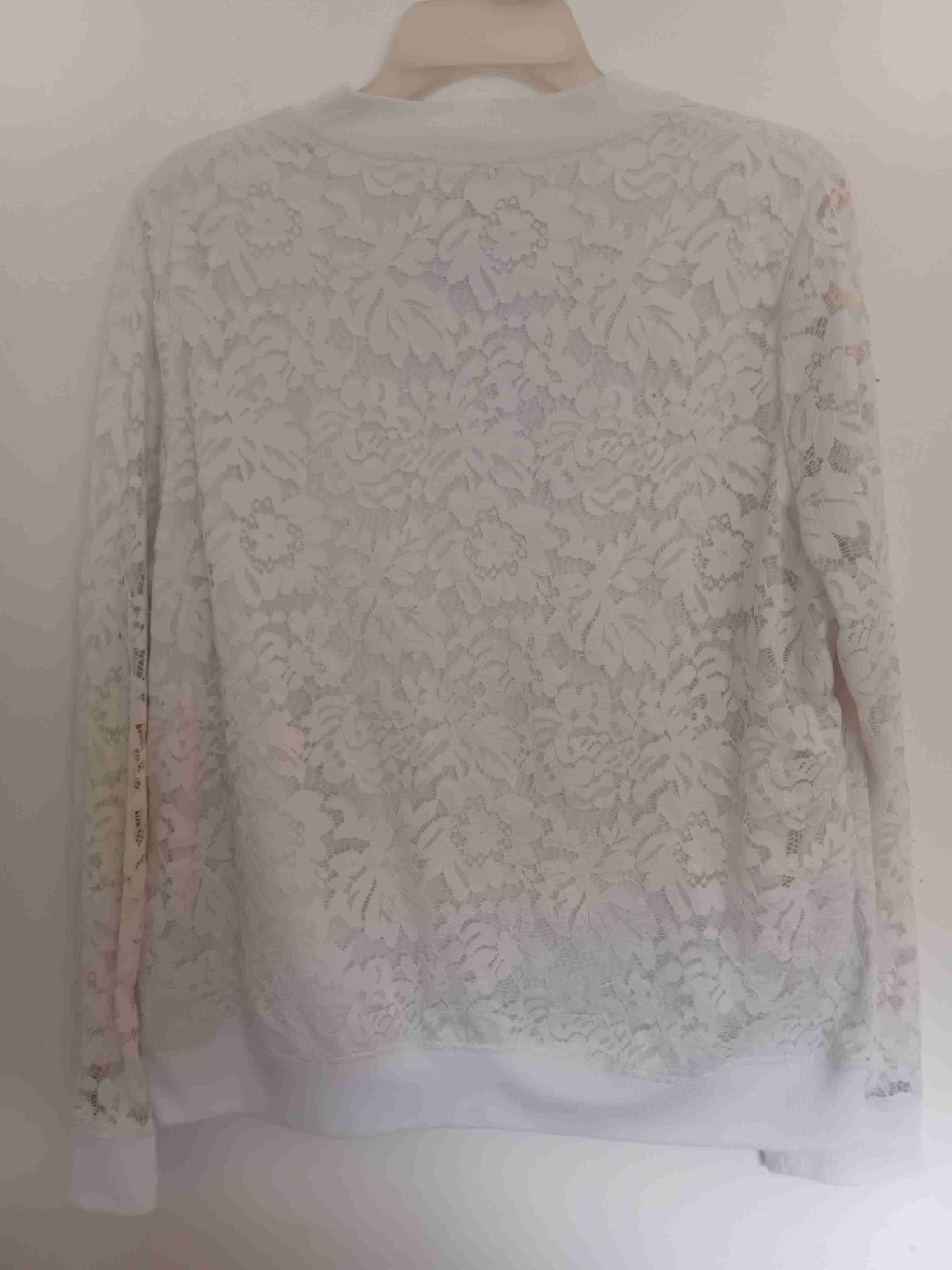 Chaqueta blanca encaje - miniatura 3