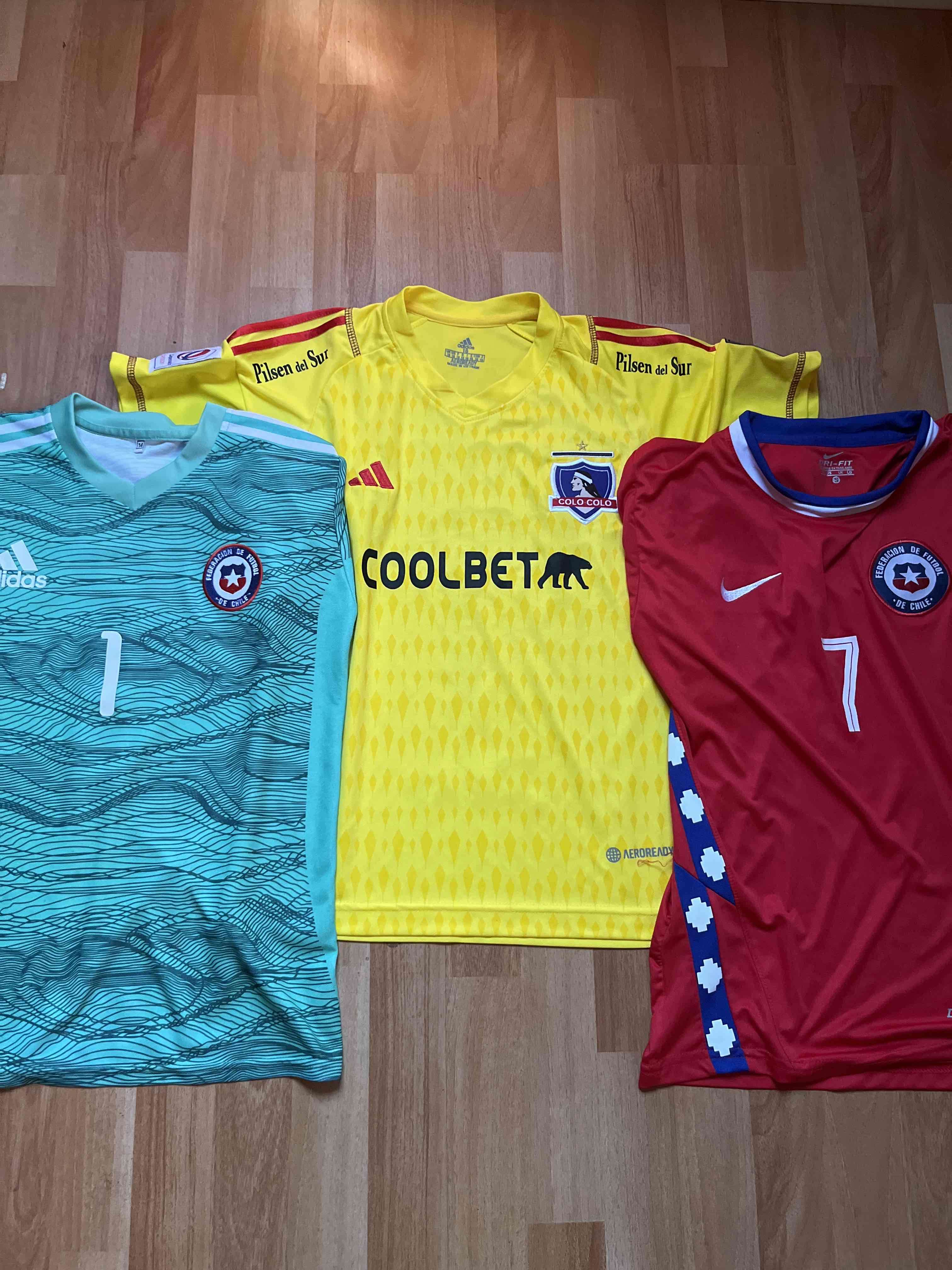 Camisetas de fútbol chilenas/colo-colo RÉPLICAS - miniatura 1