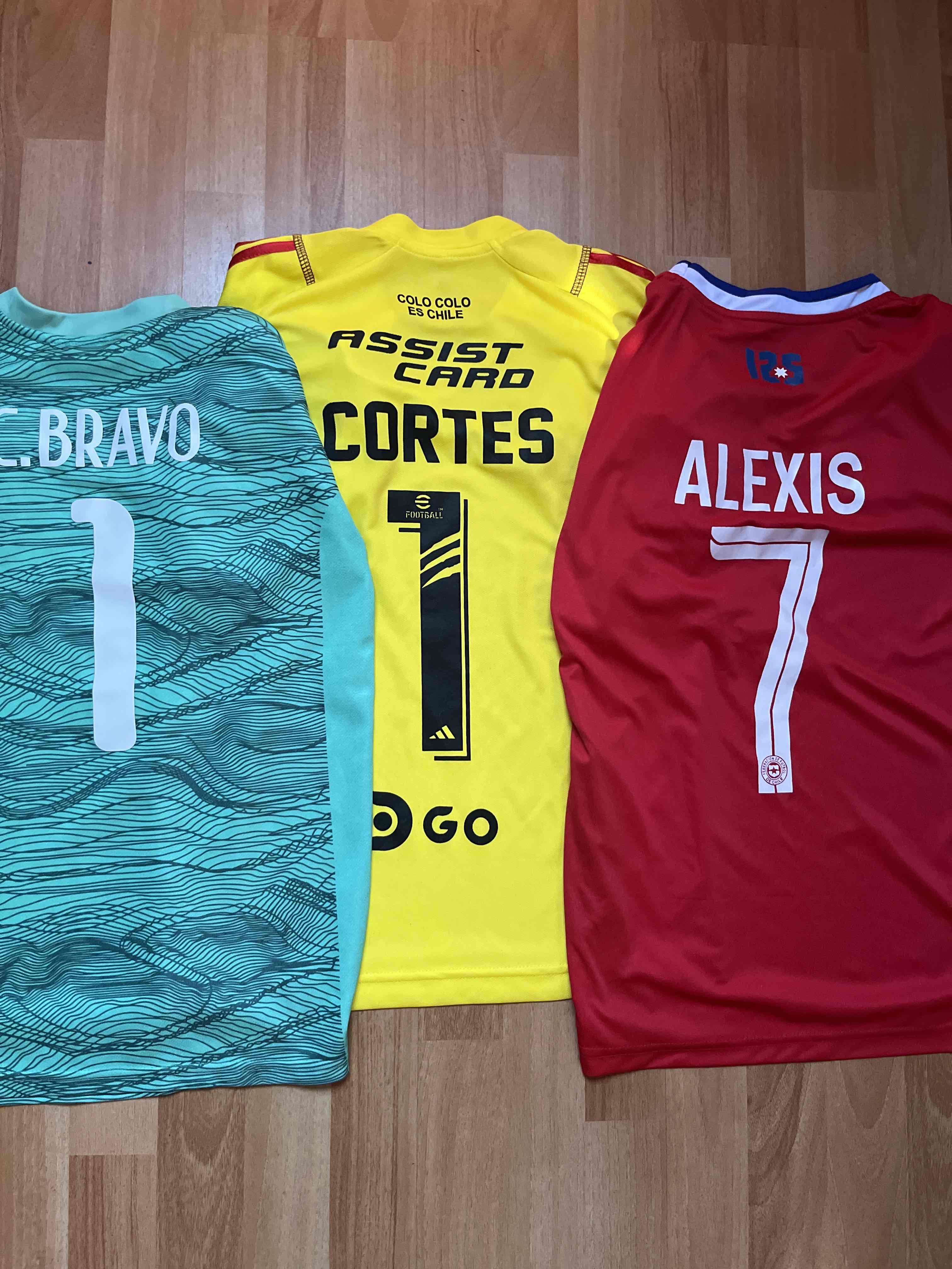 Camisetas de fútbol chilenas/colo-colo RÉPLICAS - miniatura 2