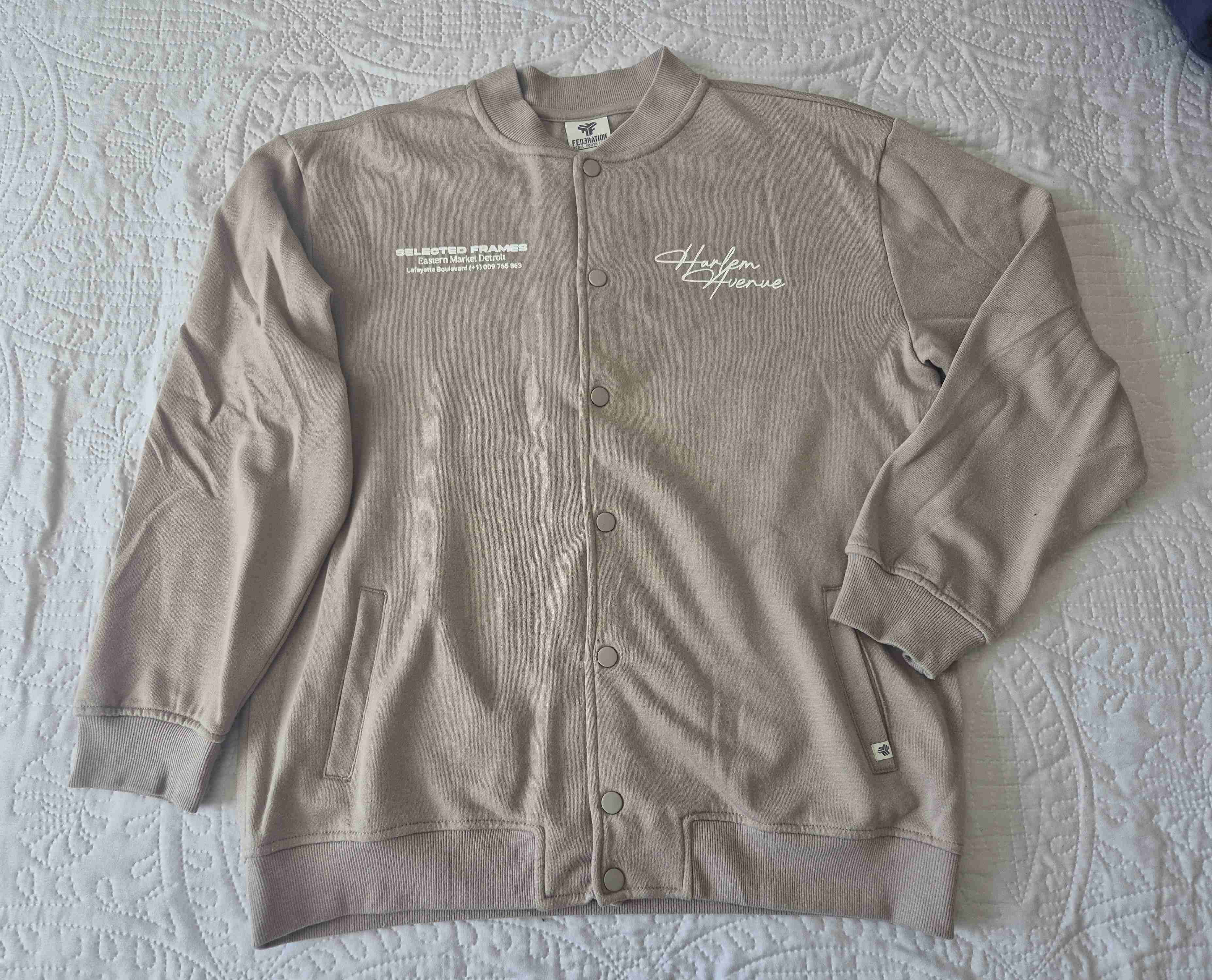 Chaqueta cerde militar claro