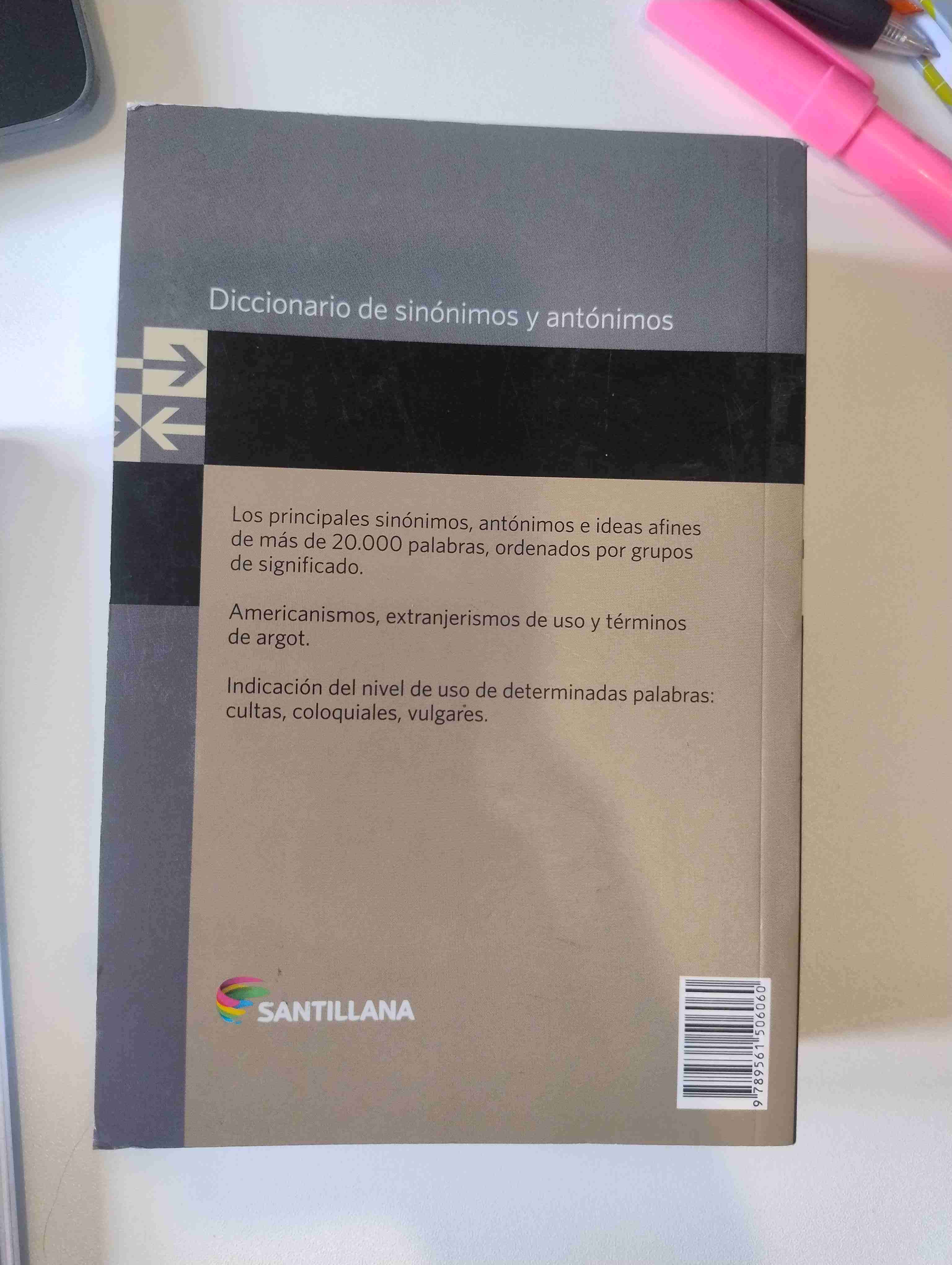Diccionario de sinónimos y antónimos - miniatura 2