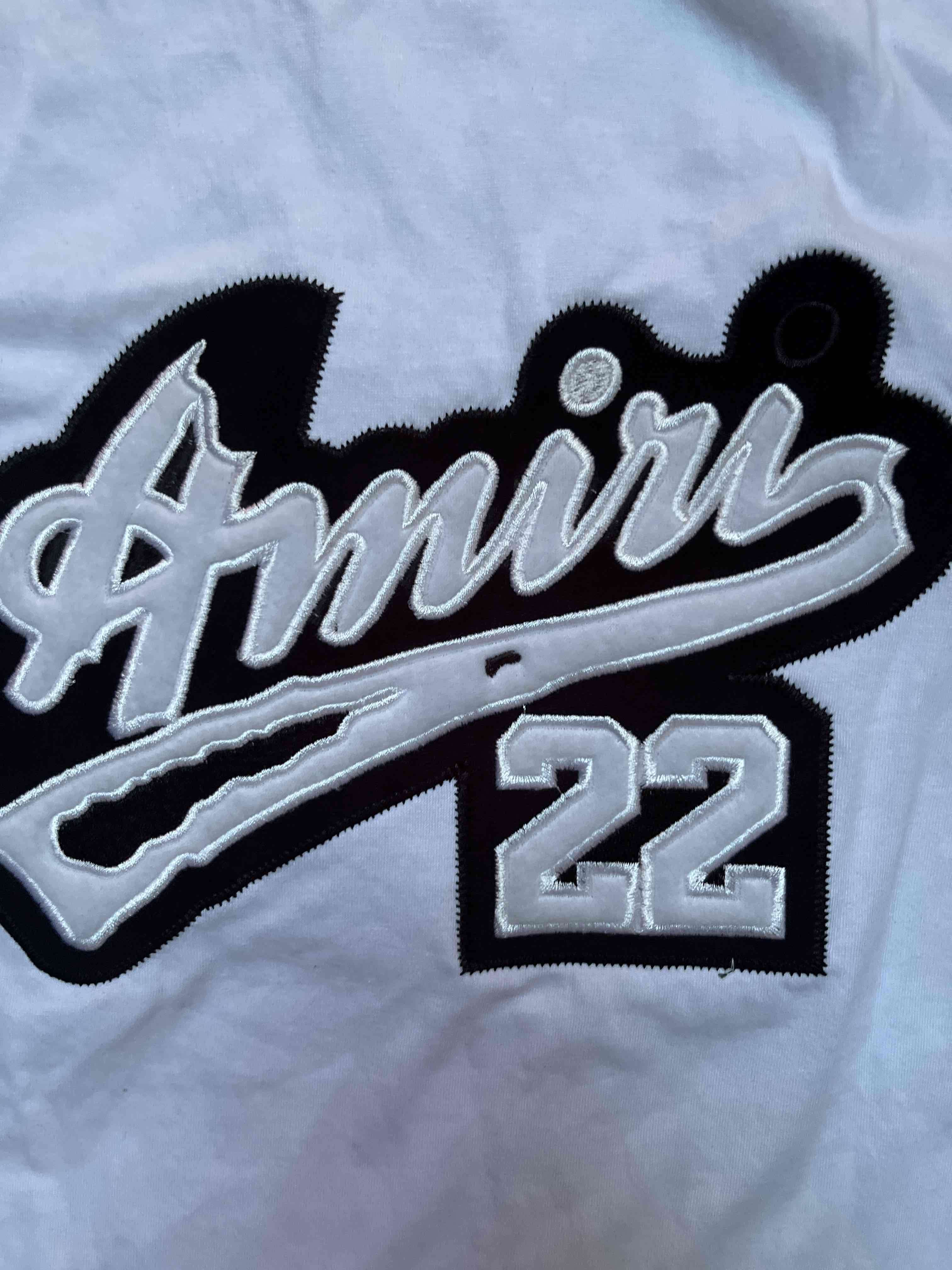 Polera blanca estilo Amiri 22 Talla S (Réplica) - miniatura 3